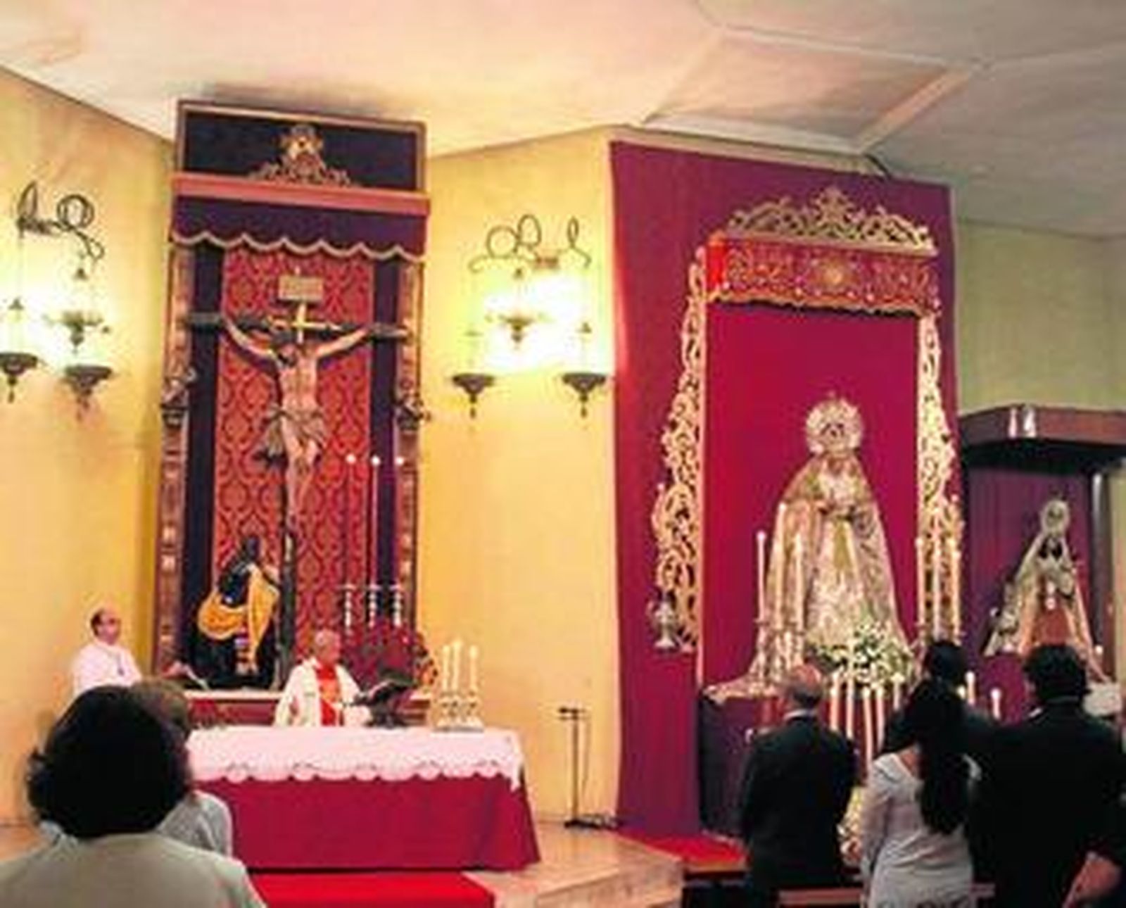 Un momento del acto que tuvo lugar ayer en el Corpus.