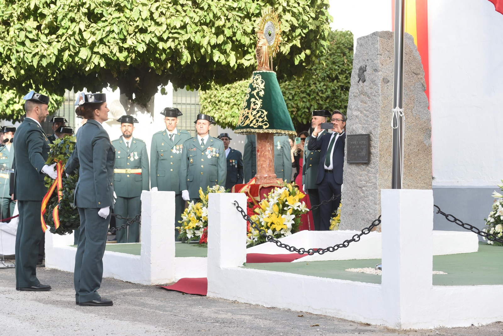 La Guardia Civil de Córdoba celebra el día su patrona, la Virgen del Pilar