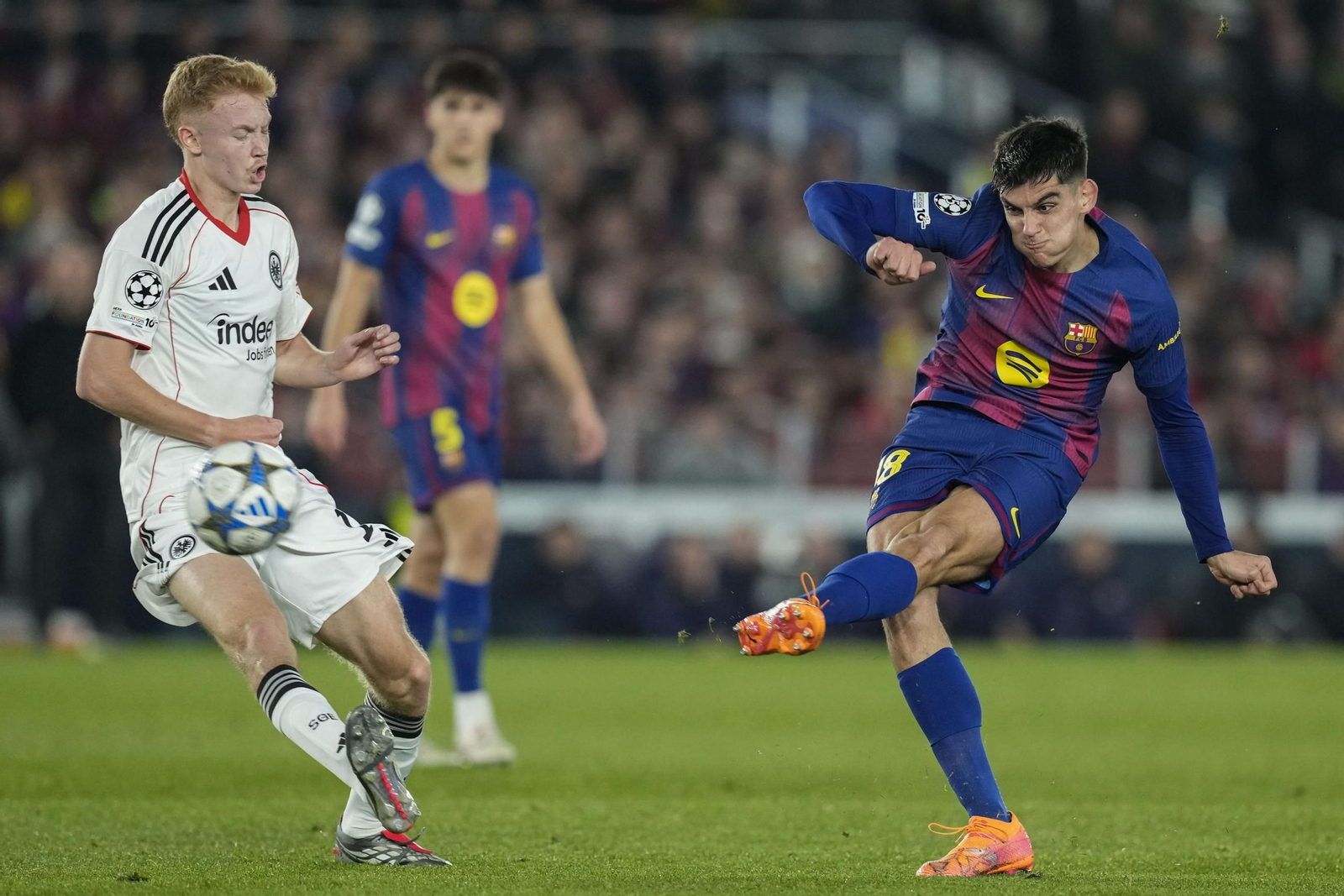 Las fotos del Barcelona-Eintracht Frankfurt