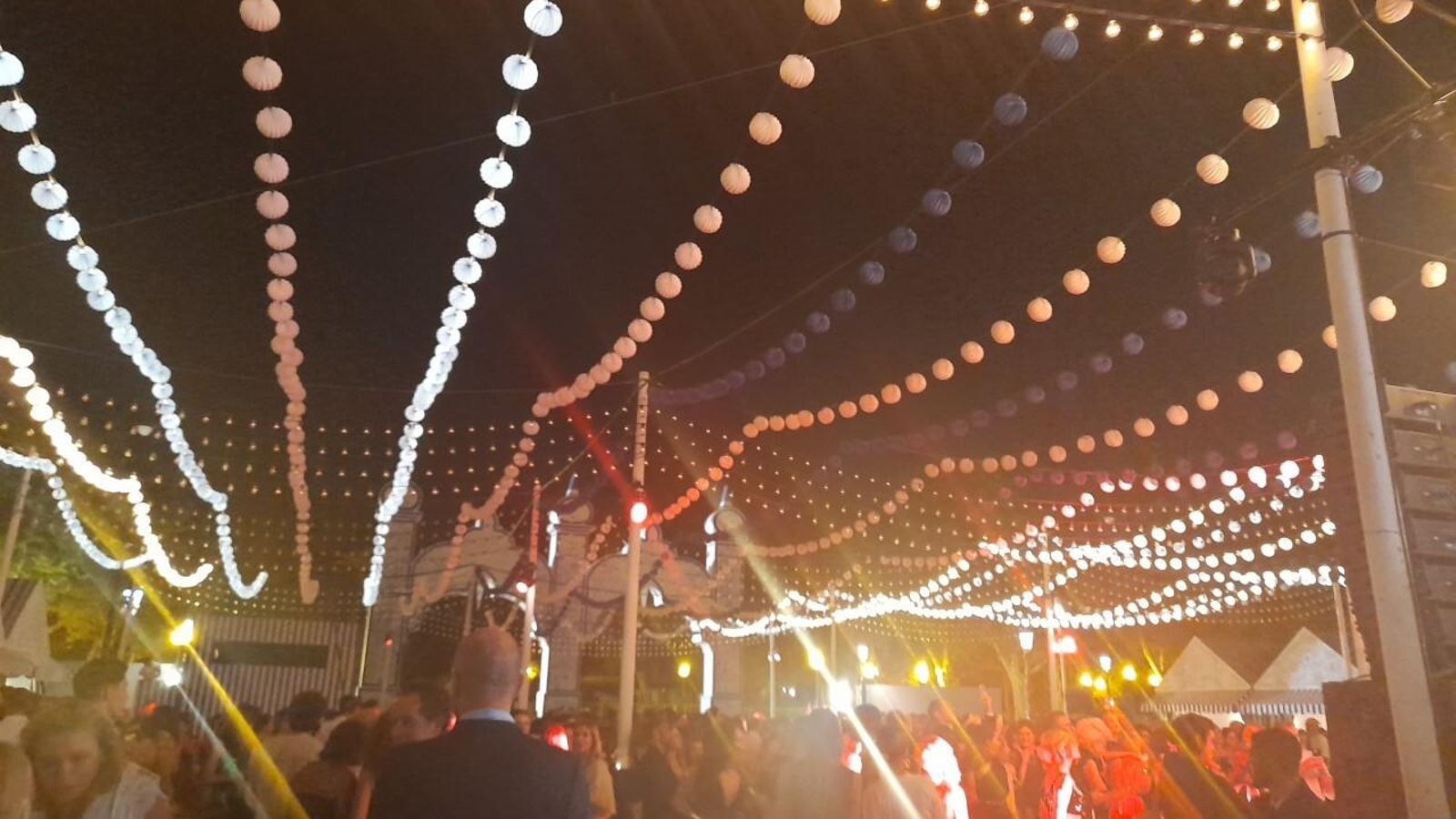 La 'feria' de Dior de noche