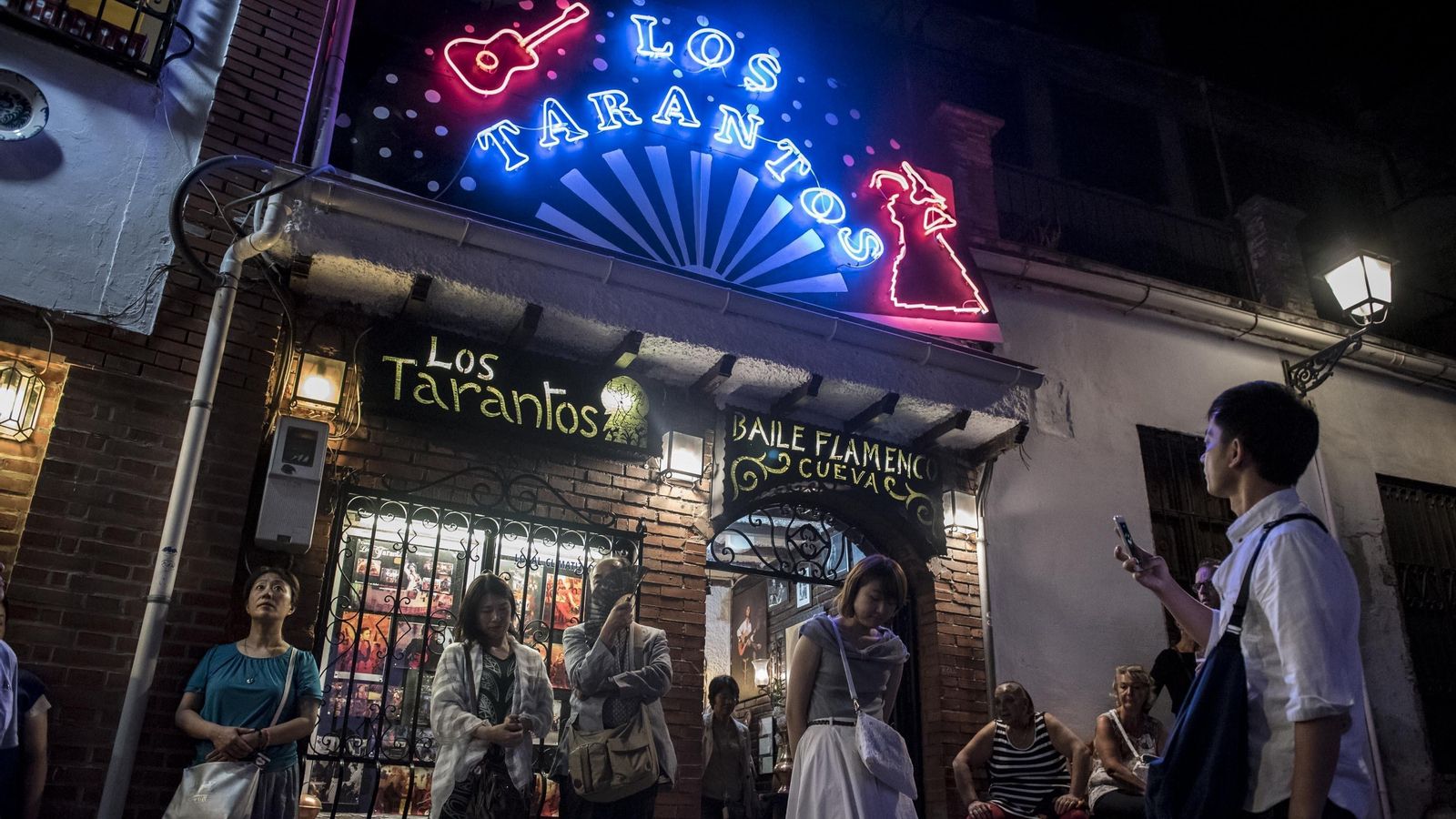 Cueva de Los Tarantos, en el popular barrio del Sacromonte.