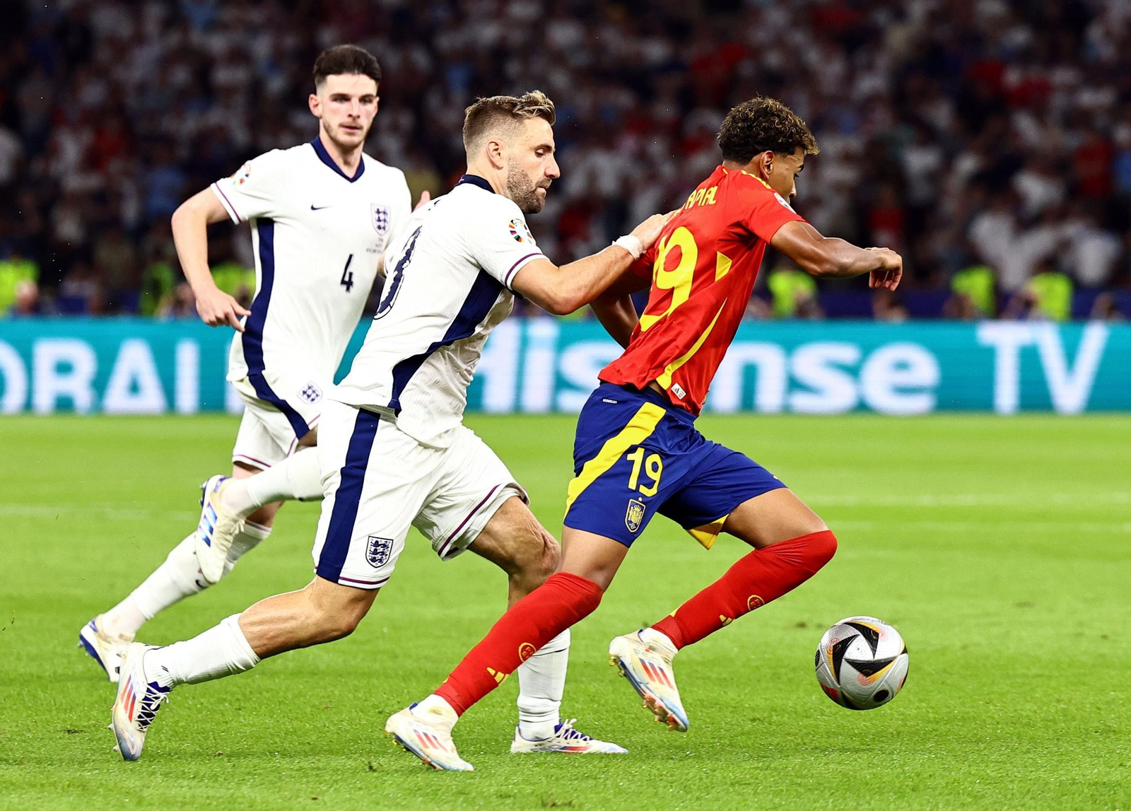 Las mejores fotos de la final España - Inglaterra