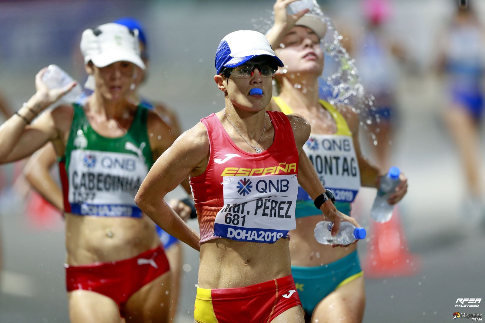 María Pérez consiguió su pasaporte para Tokio en los pasados Mundiales de Doha