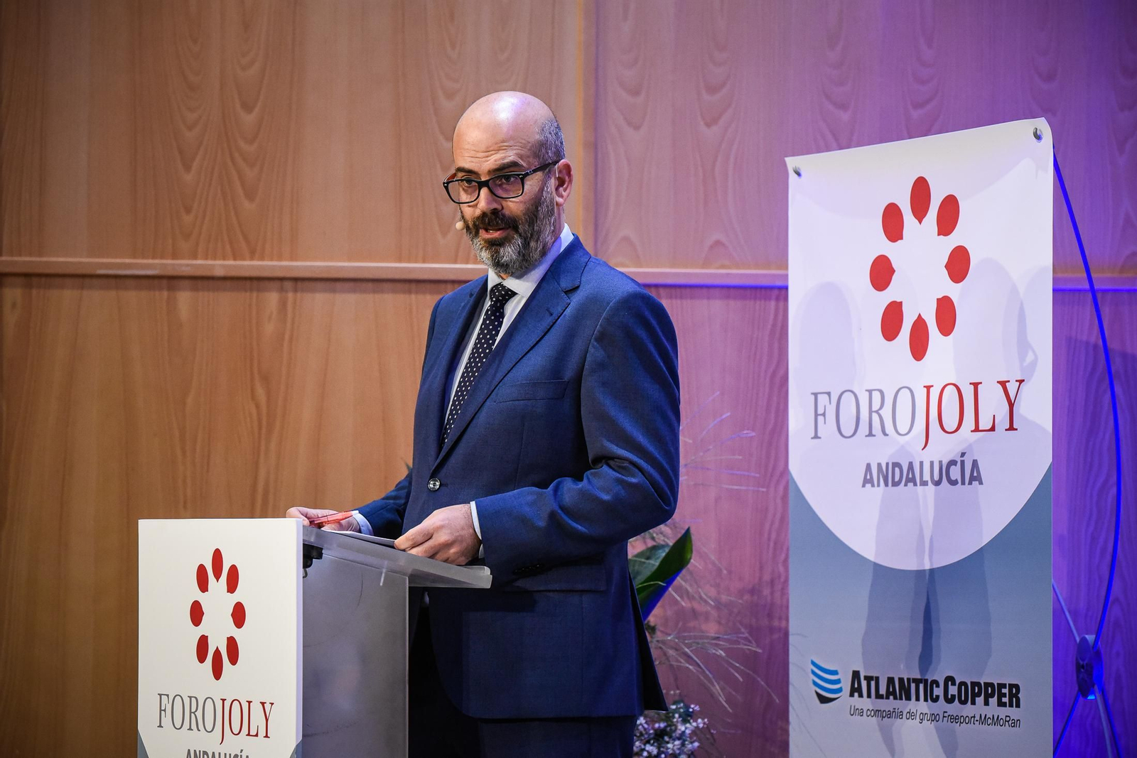 Imágenes del Foro Joly Andalucía Sostenibilidad en el Cluster portuario