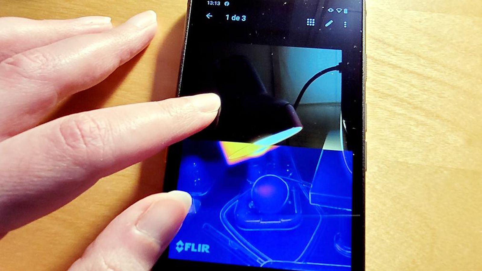 La cámara técnica del smartphone Cat S62 Pro