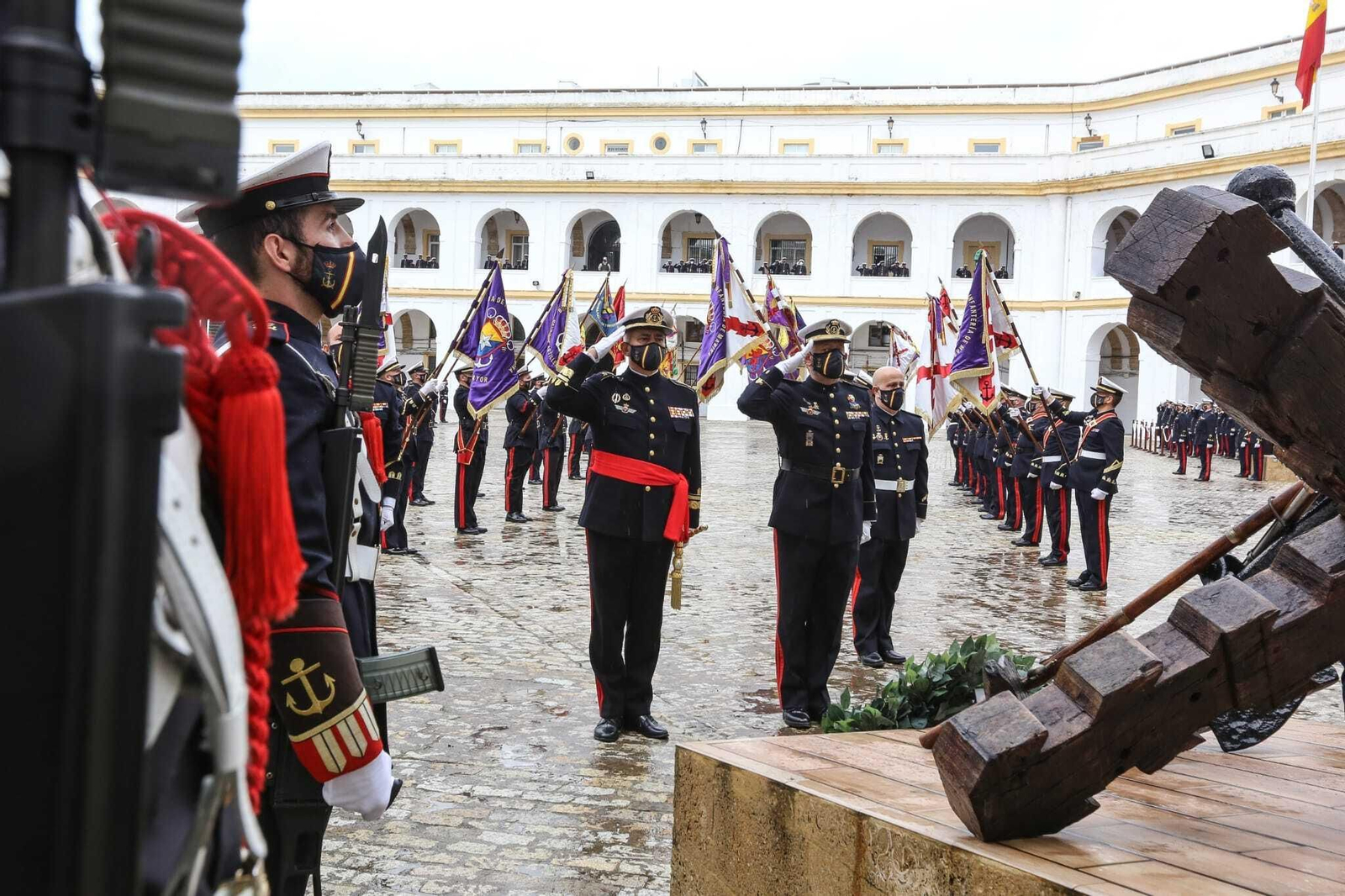 Así ha sido la conmemoración del 484 aniversario de la Infantería de Marina