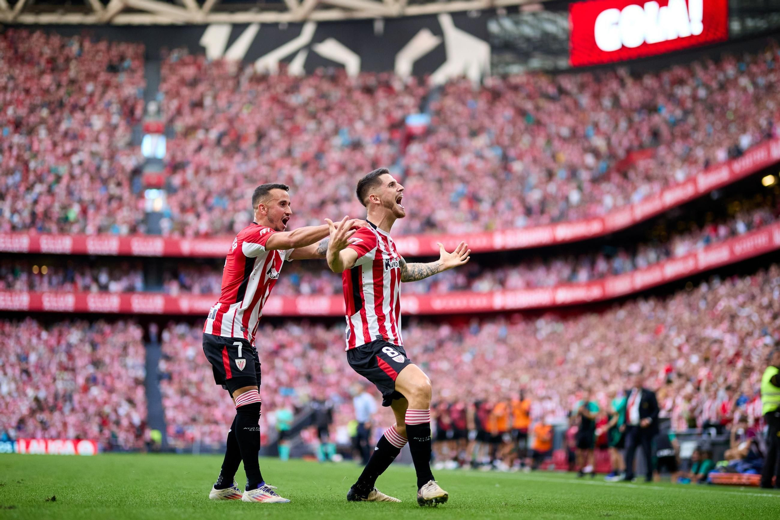 Las imágenes del Athletic - Getafe