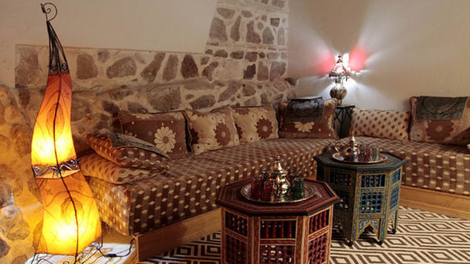 Rincón de la casa de Paco de Lucía en Toledo.