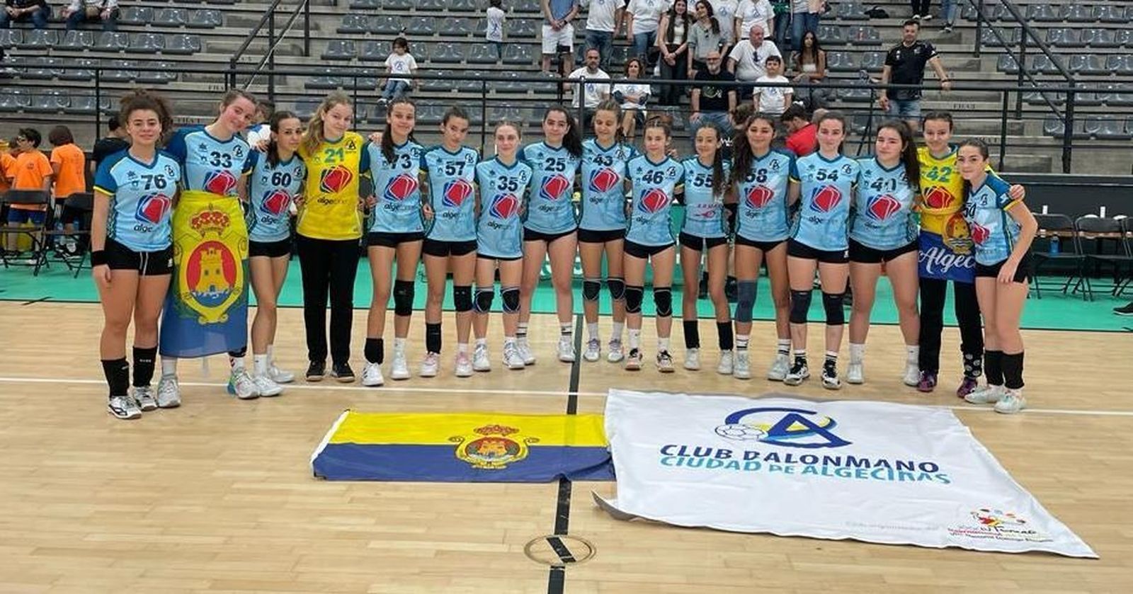 El conjunto cadete femenino del Ciudad de Algeciras
