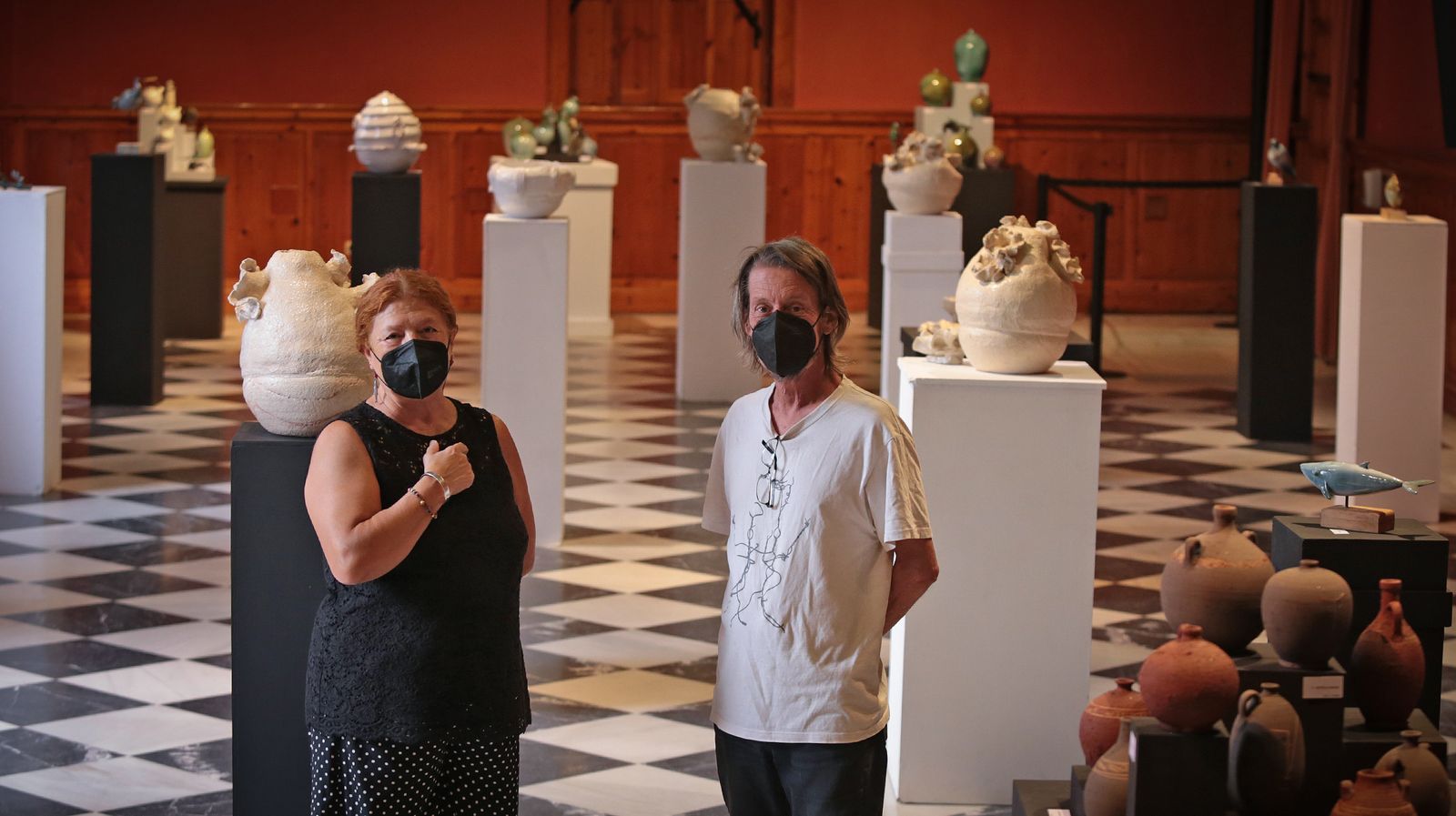 La exposición 'Cerámica Contemporánea' ya puede contemplarse en el Museo Arqueológico