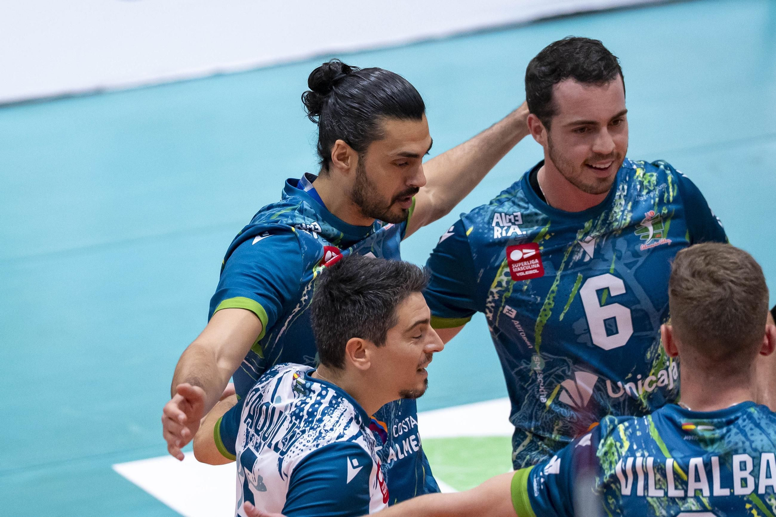 Las imágenes del partido de Superliga entre Unicaja Costa de Almería y Instercap Asisa Tarragona