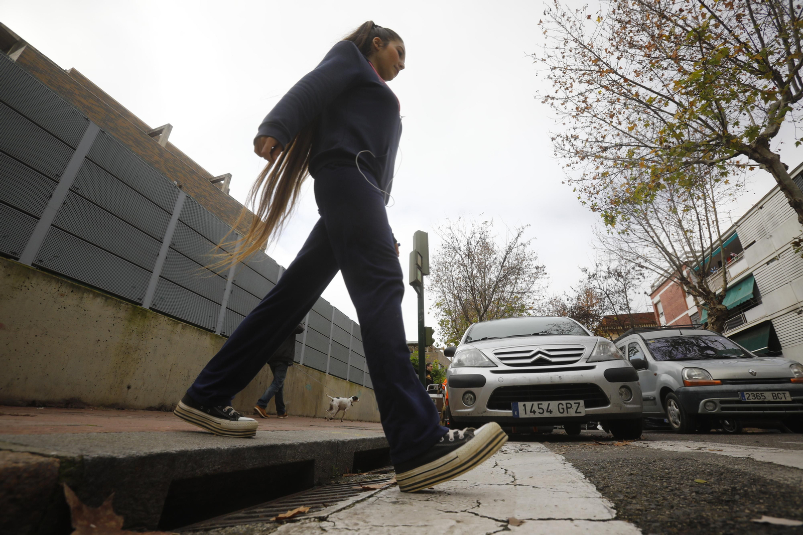 Imágenes de algunos de los pasos de peatones de Córdoba en los que se mejorará la accesibilidad