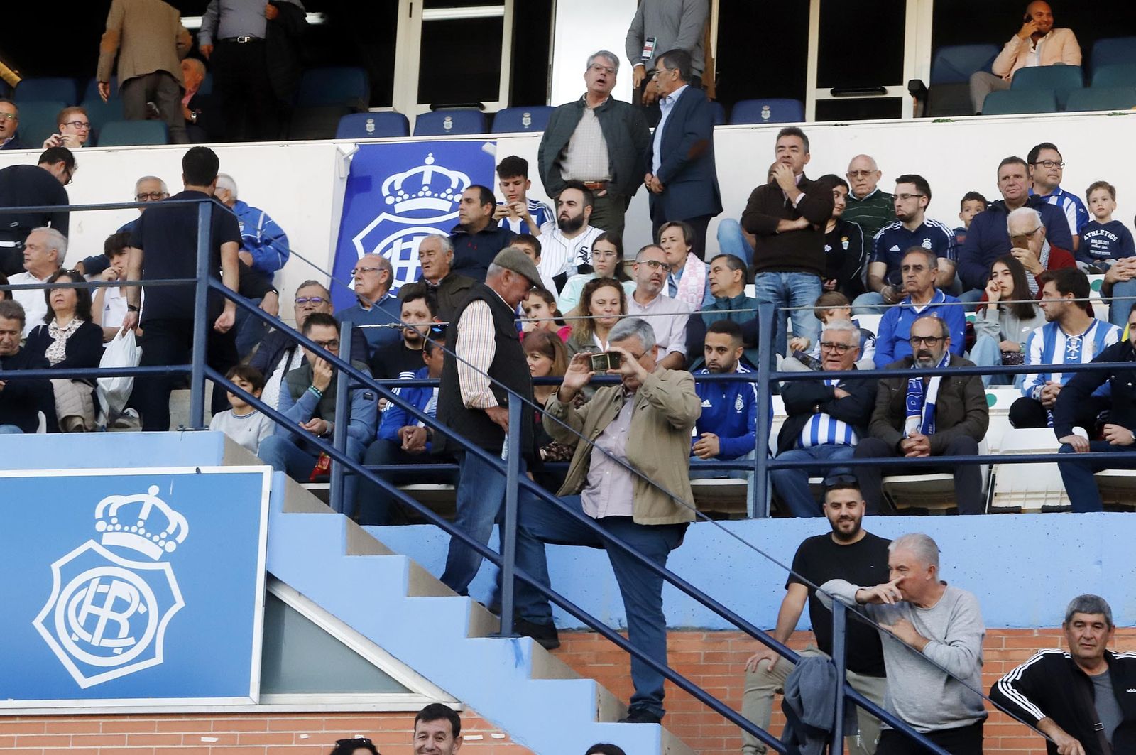 Imágenes del Recreativo Huelva-At Sanluqueño