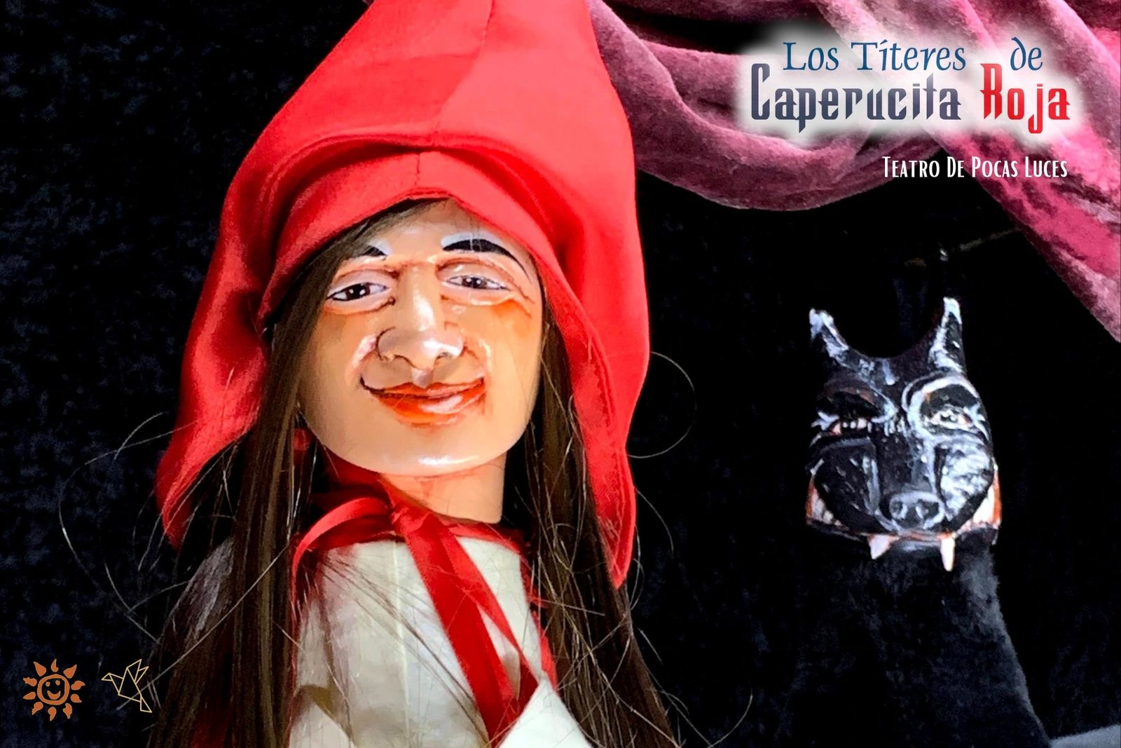 Cartel promocional de 'Los títeres de Caperucita Roja'.