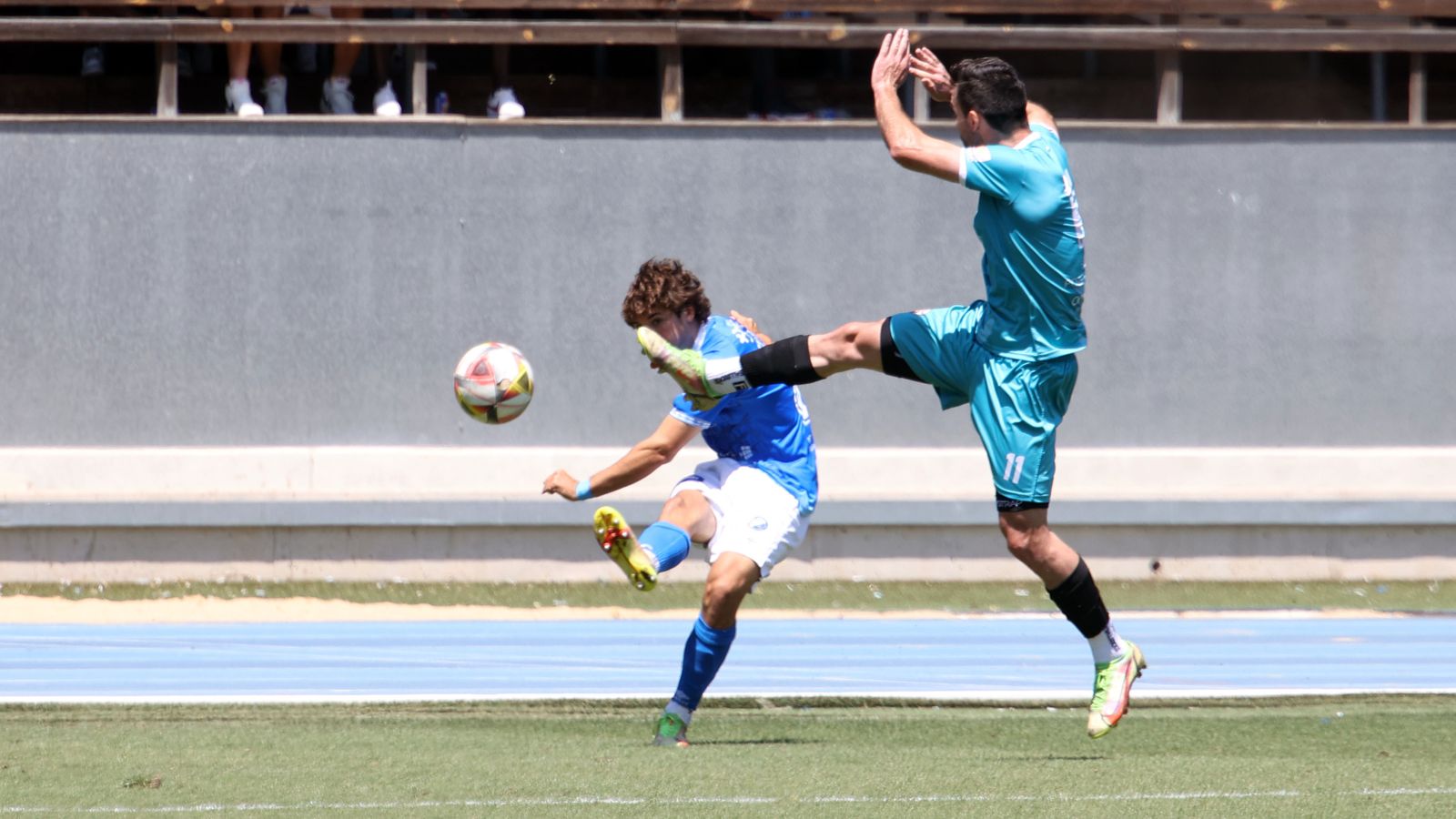Último partido de liga del Xerez DFC - CD Pozoblanco en Chapín