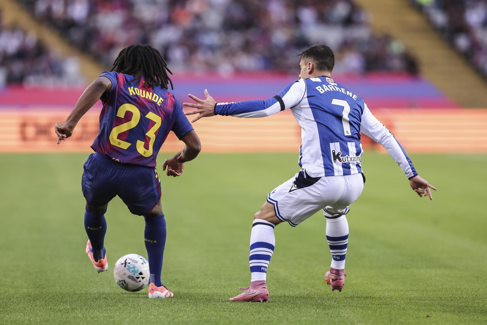 Las imágenes del Barcelona-Real Sociedad