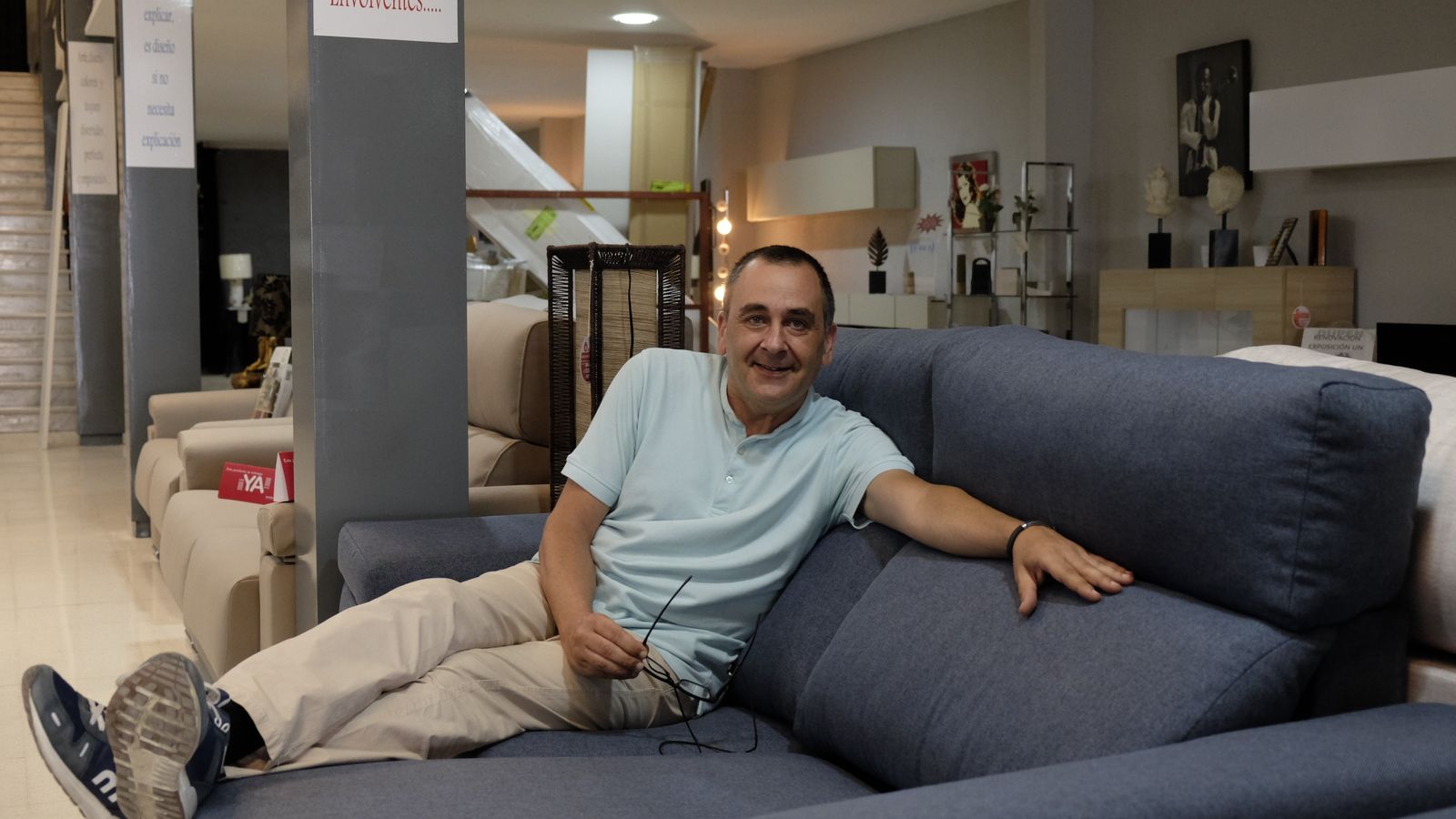 José Fernández Jiménez, de Muebles Eurodiseño, en Almería