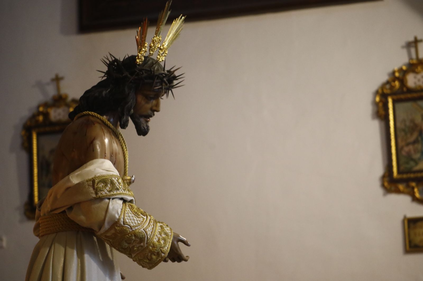 El besapiés el Señor de la Humildad y Paciencia de Córdoba, en imágenes