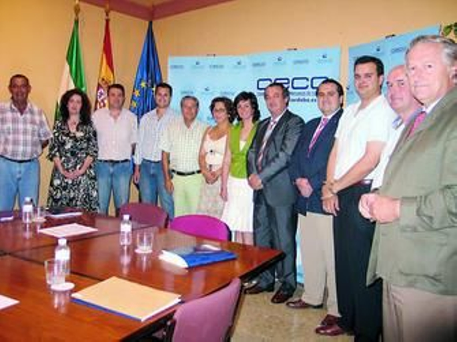 Miembros de la asociación de industriales Acedam reunidos ayer en la sede de CECO en la capital. Miembros de la asociación de industriales Acedam reunidos ayer en la sede de CECO en la capital.