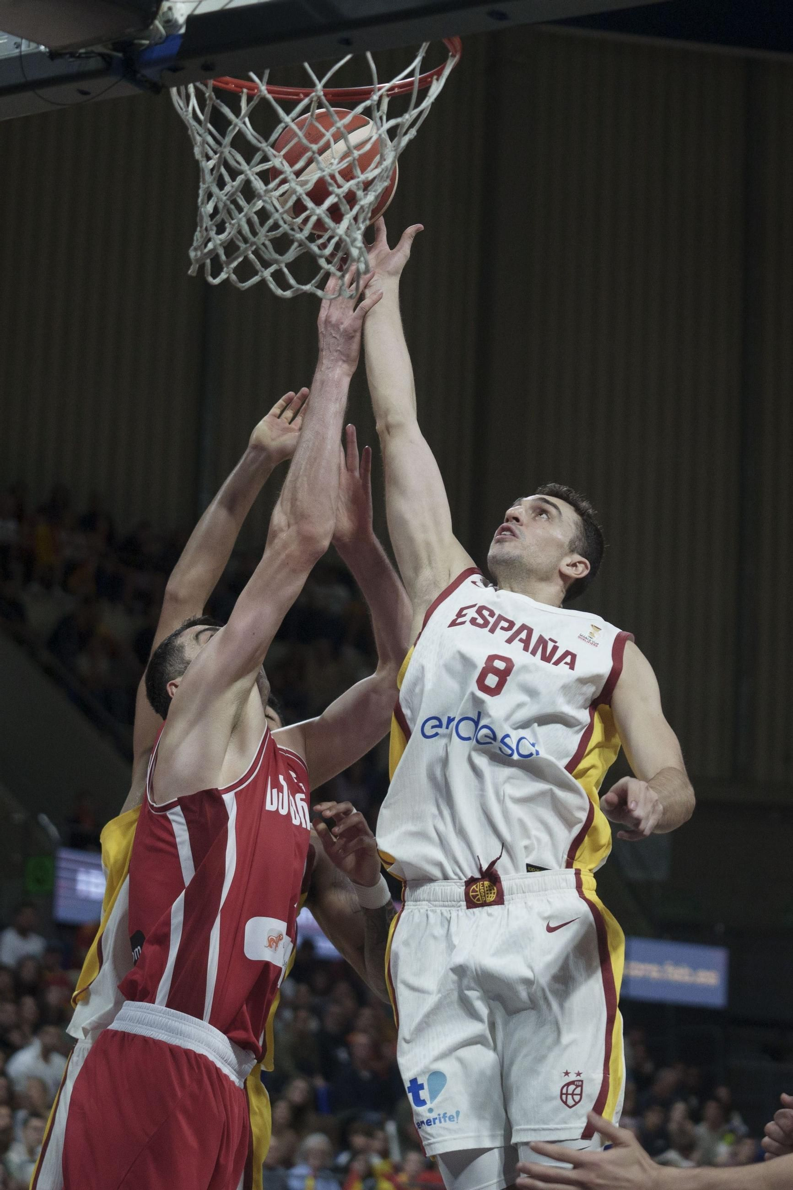 Las fotos del España-Georgia de baloncesto