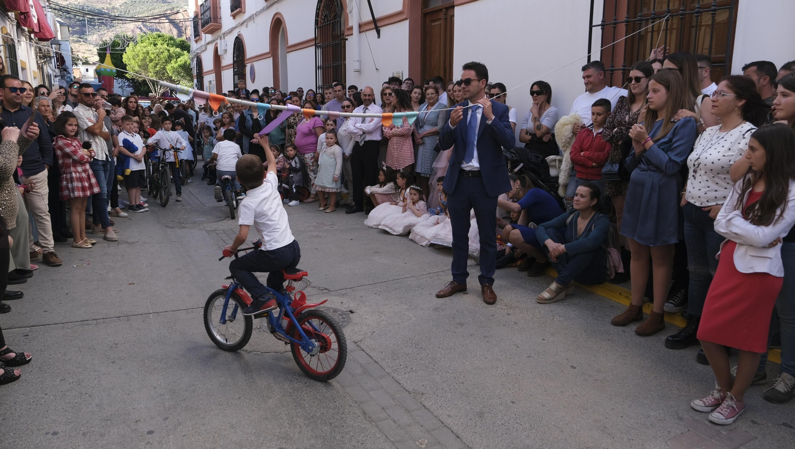 Imágenes de las carreras de cintas en las Fiestas de Canjáyar