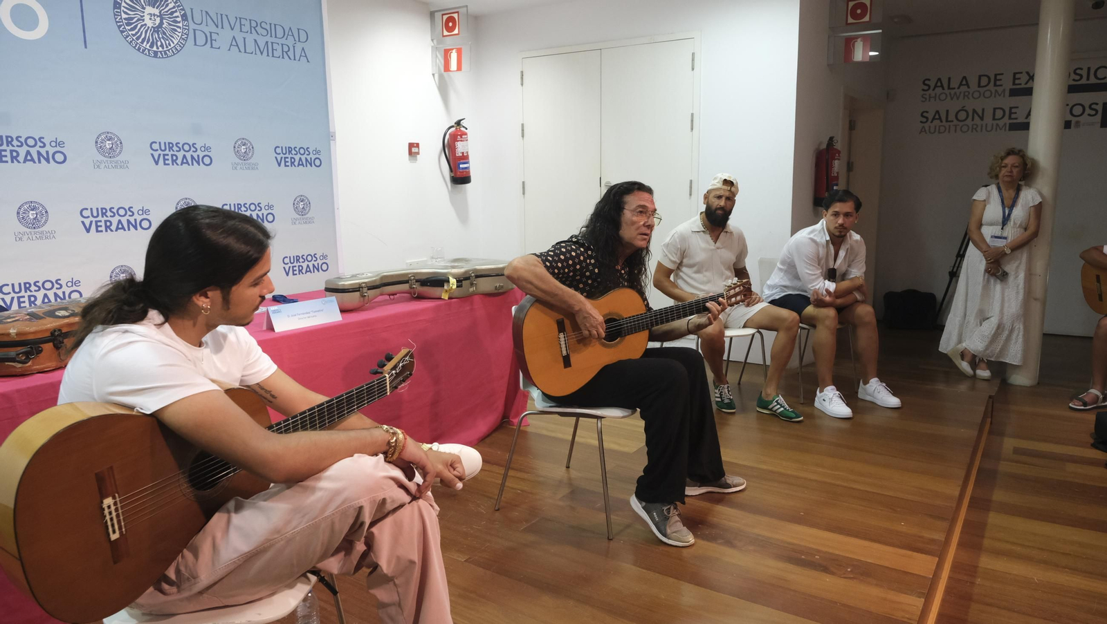 Curso de Guitarra Flamenca de Tomatito dentro de los Cursos de Verano de la UAL, en imágenes