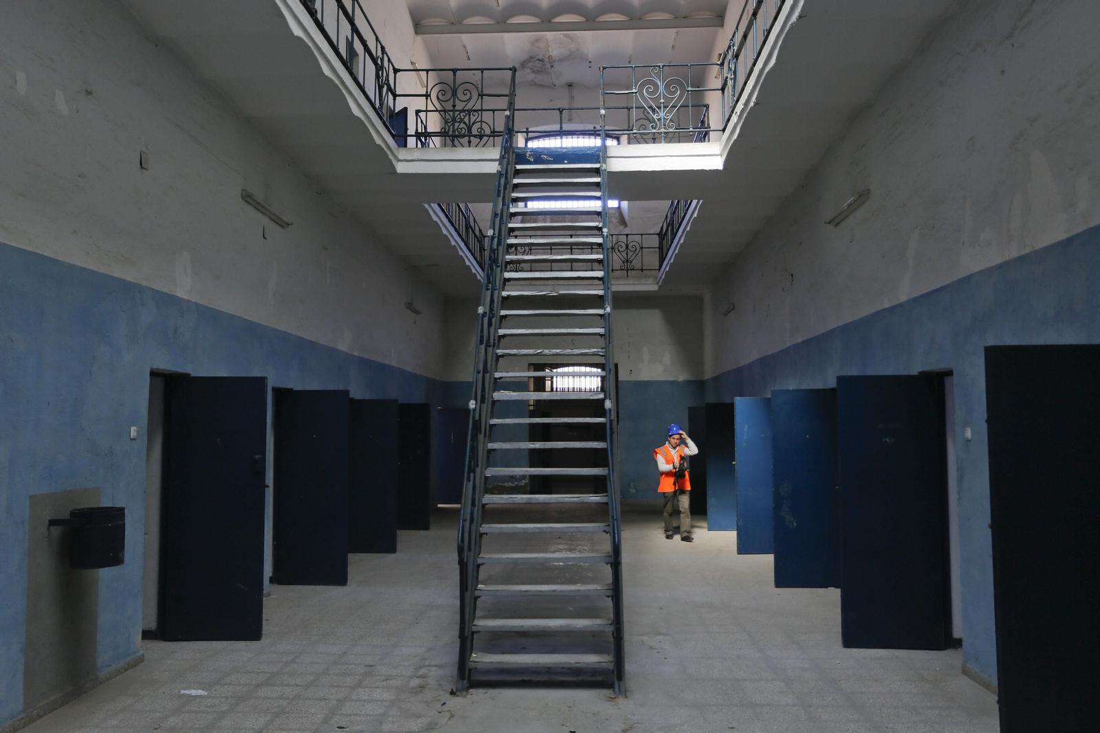 Interior de la antigua prisión provincial de Málaga, en una imagen de 2015.