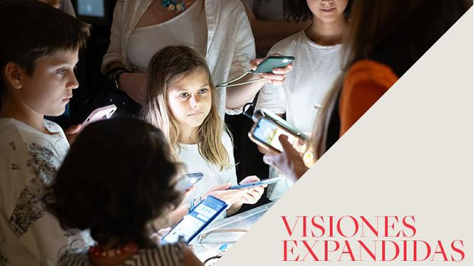 Visiones Expandidas, cartel de la exposición de CaixaForum Sevilla en torno a la que se realiza el taller.