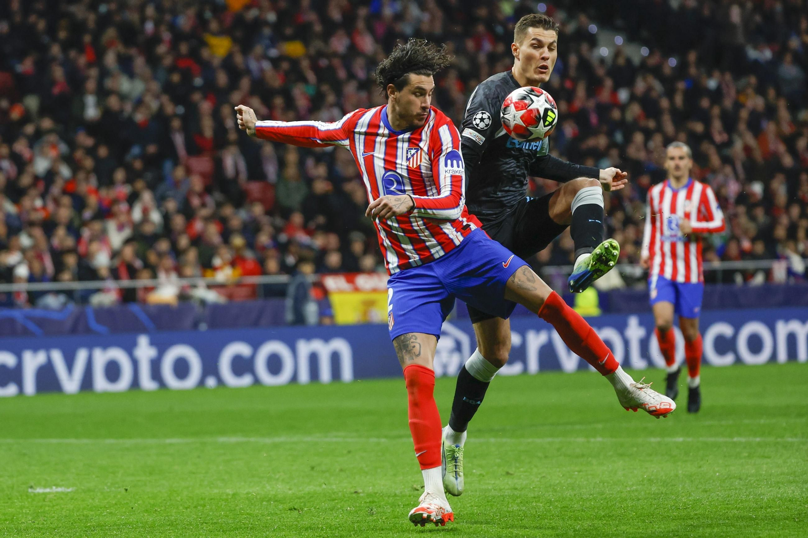 Las fotos del Atlético de Madrid - Bayer Leverkusen