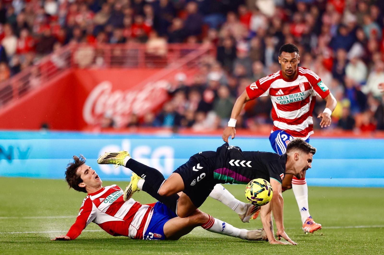 El Granada-Málaga CF, en fotos