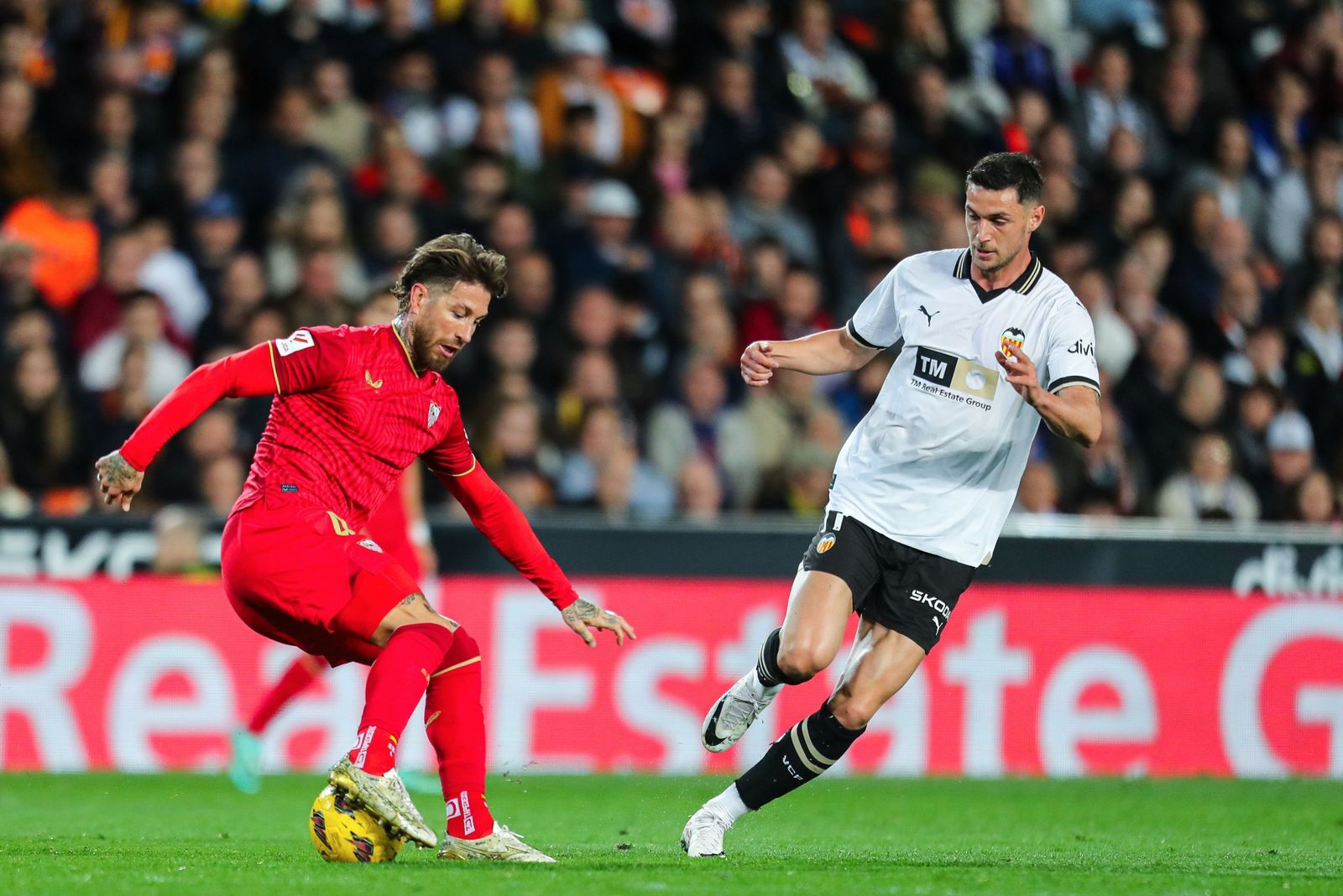 Las fotos del Valencia - Sevilla