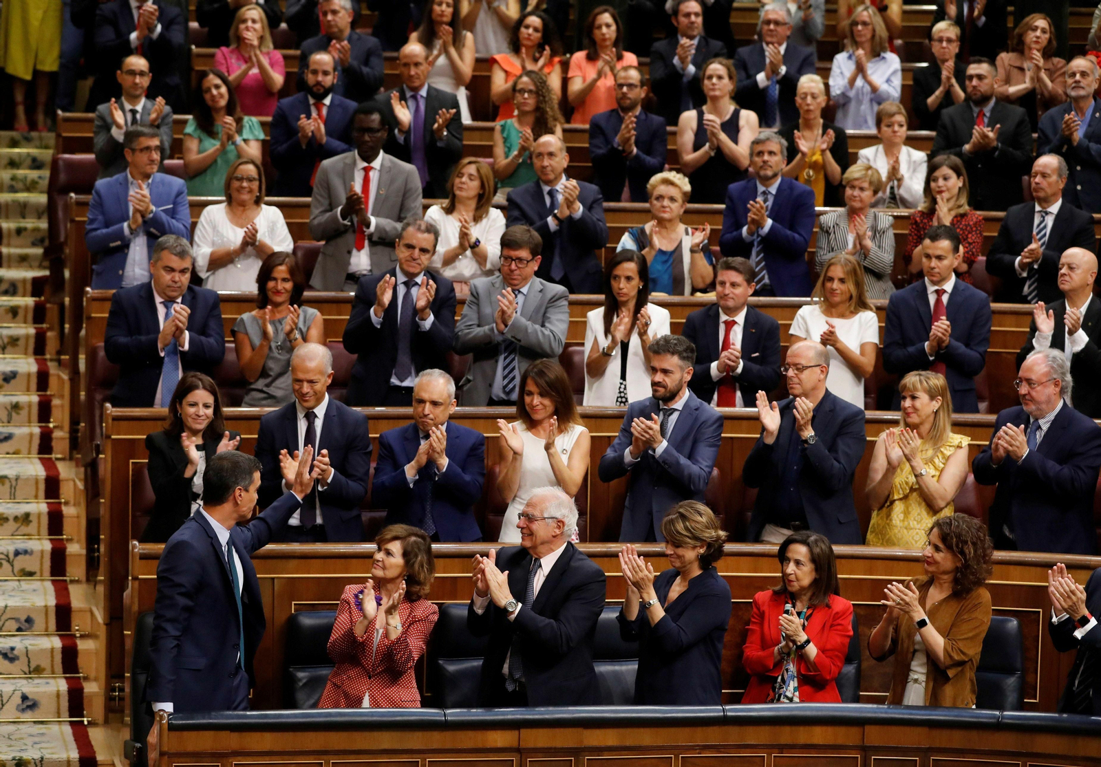 Las fotos de la investidura fallida de Pedro Sánchez