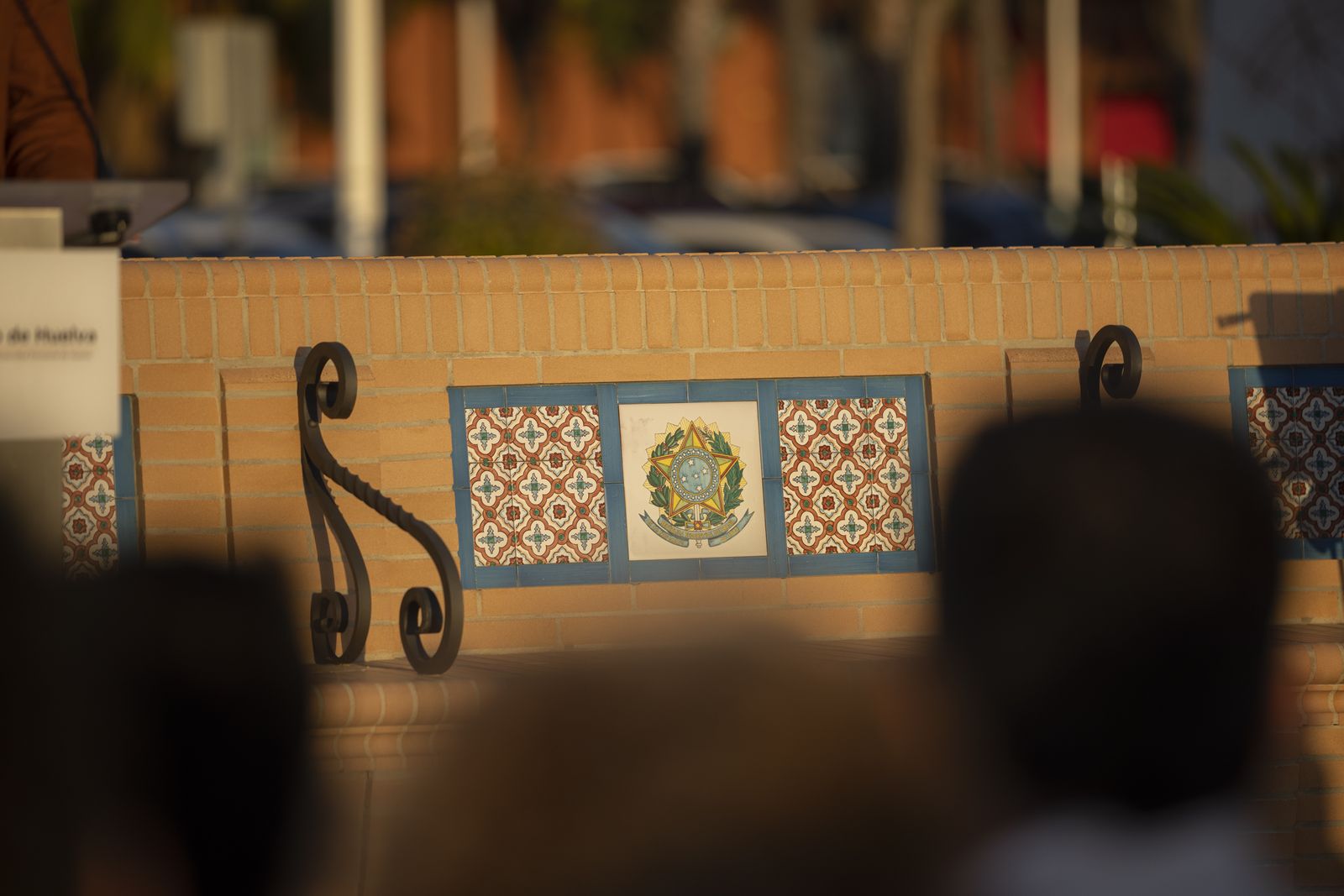 Imágenes de la inauguración De la Fuente de las Naciones en el Paseo de la Ría