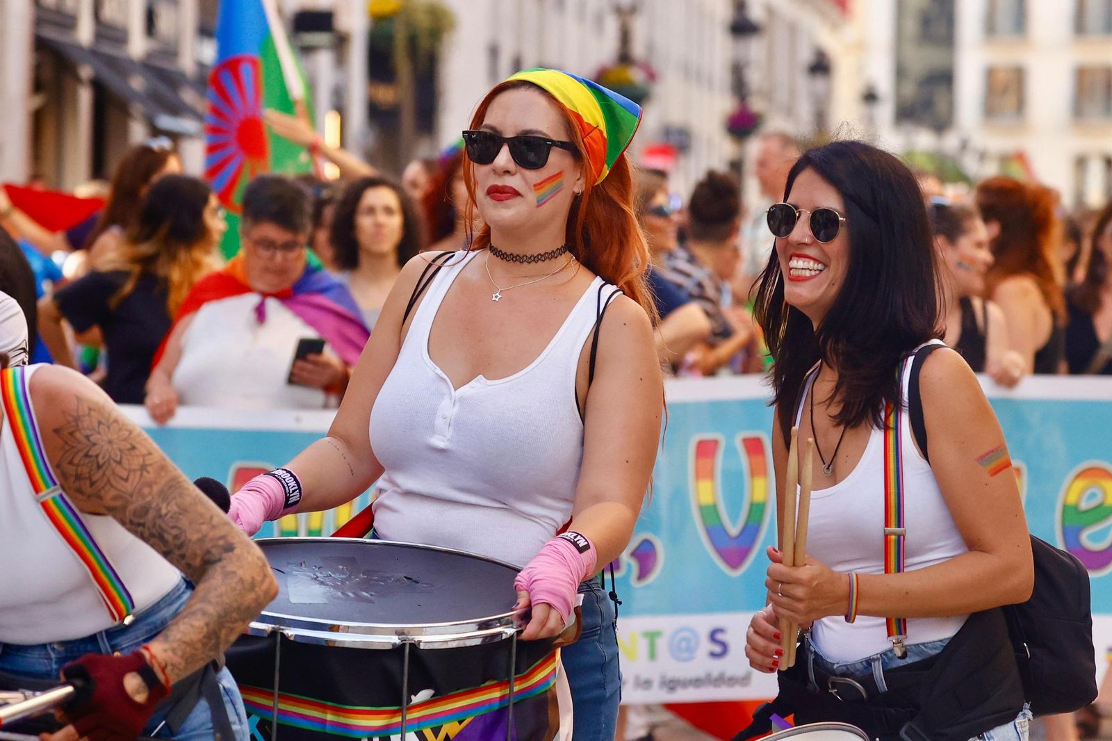 La manifestación en Málaga por el Día del Orgullo, en fotos