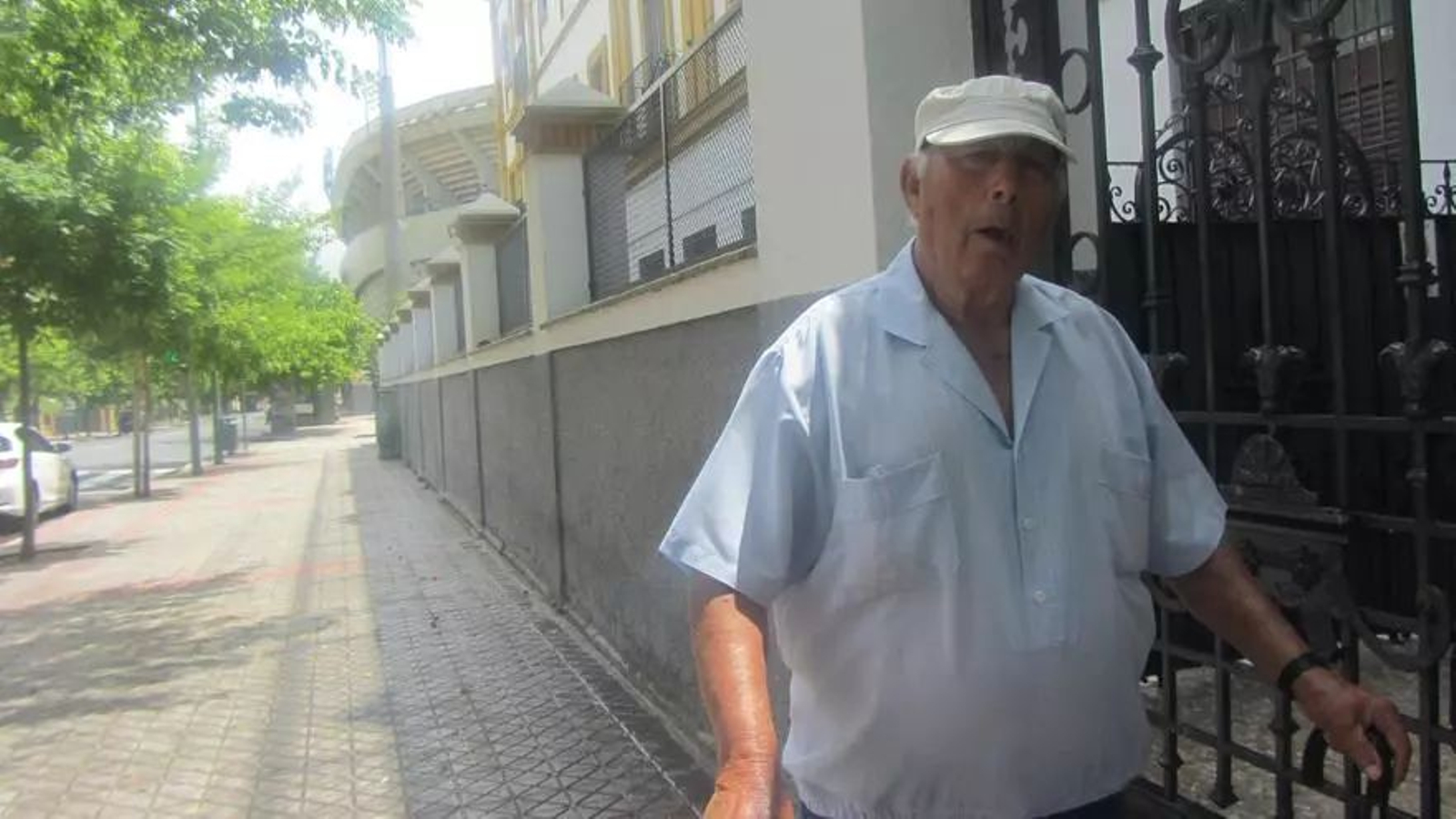Alberto Tenorio, ex utillero del cuadro verdiblanco. Alberto Tenorio, ex utillero del cuadro verdiblanco.