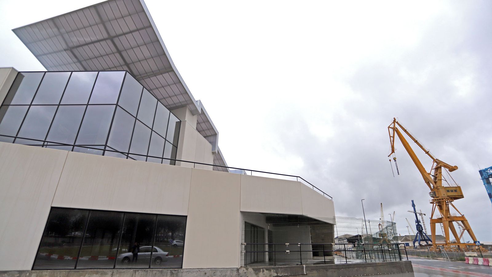 La nueva zona de la Ciudad del Marisco en el entorno del antiguo Muelle Norte, junto a Astilleros.