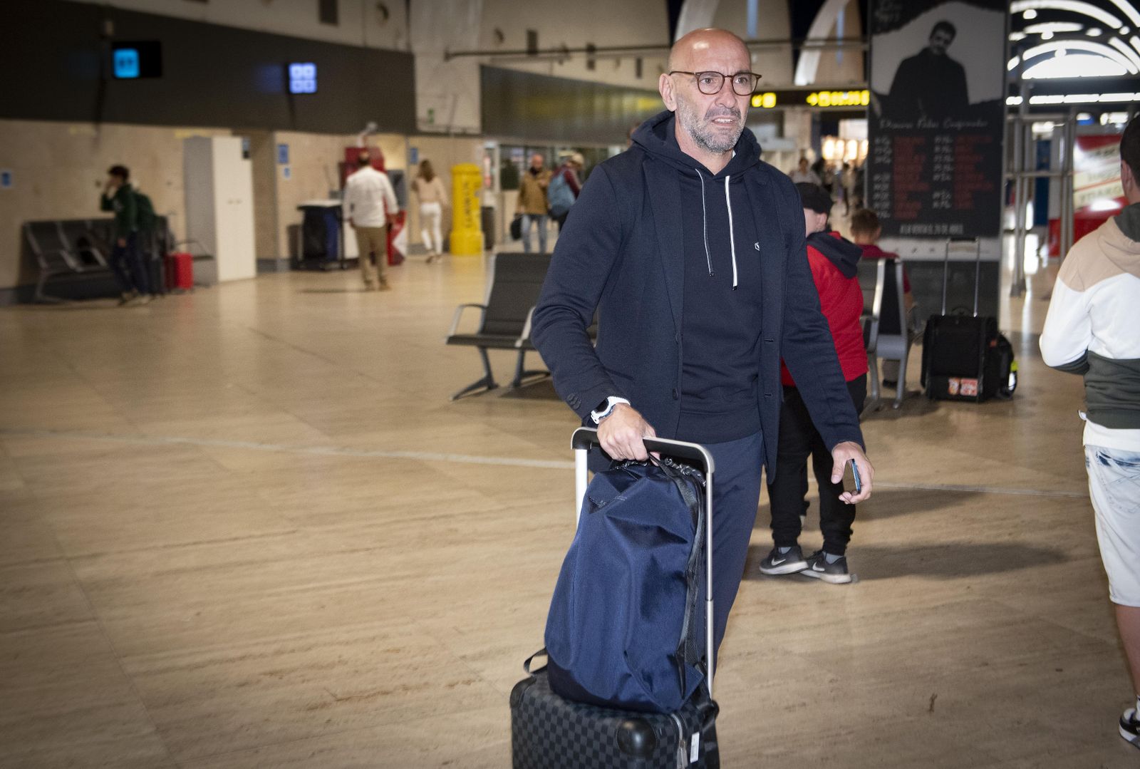 Las fotos previas al Manchester United - Sevilla