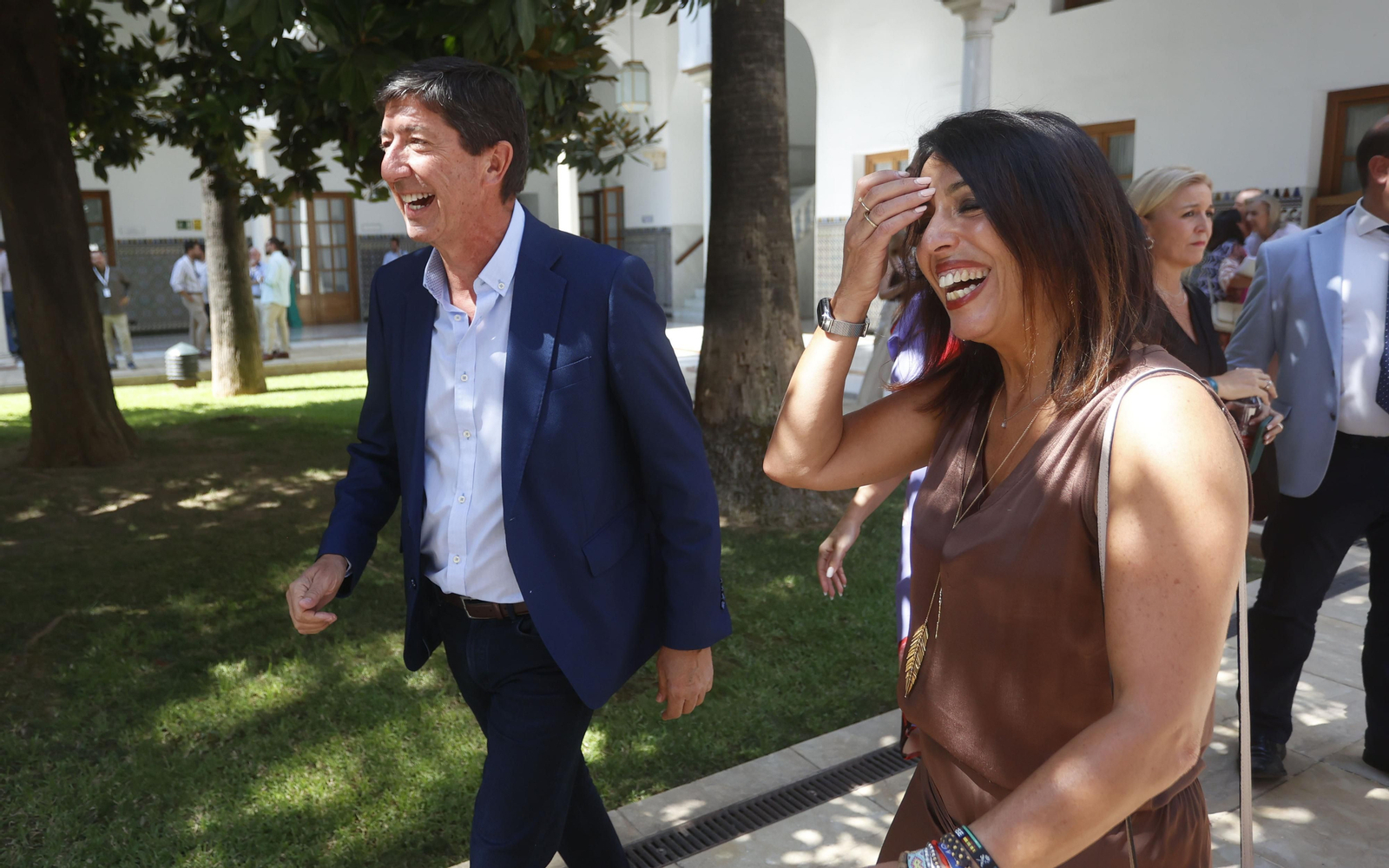 La constitución del Parlamento andaluz, todas las imágenes