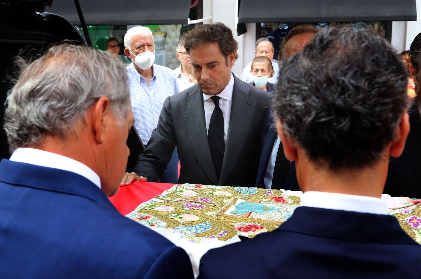 Misa funeral a Miguel Báez 'Litri', en imágenes