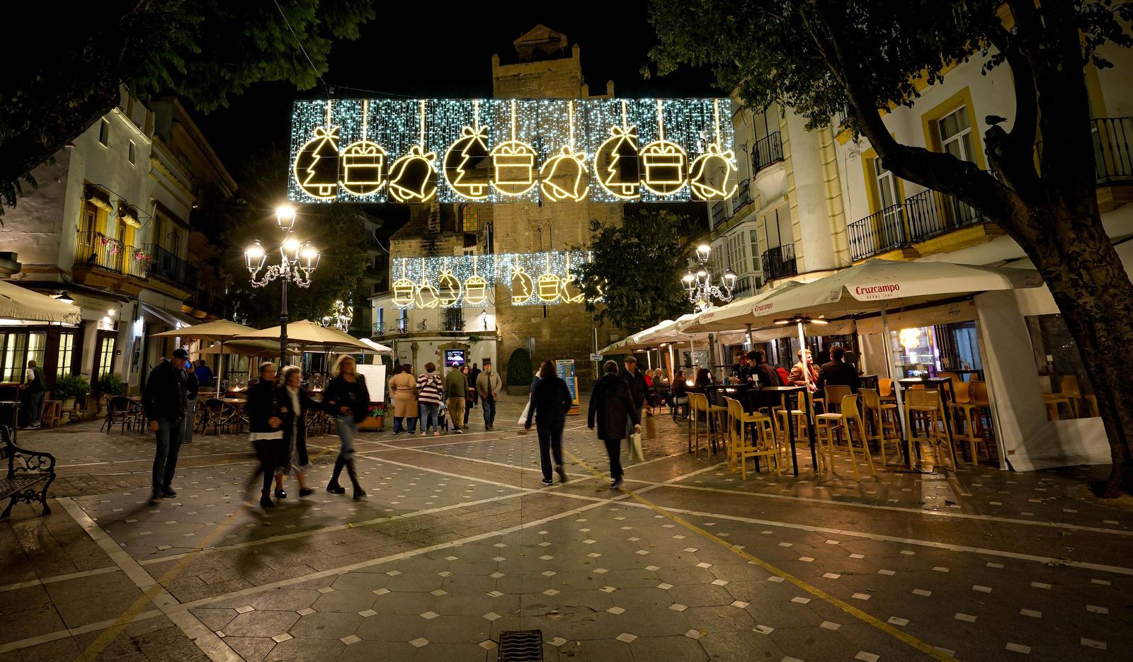 Así luce Jerez en Navidad