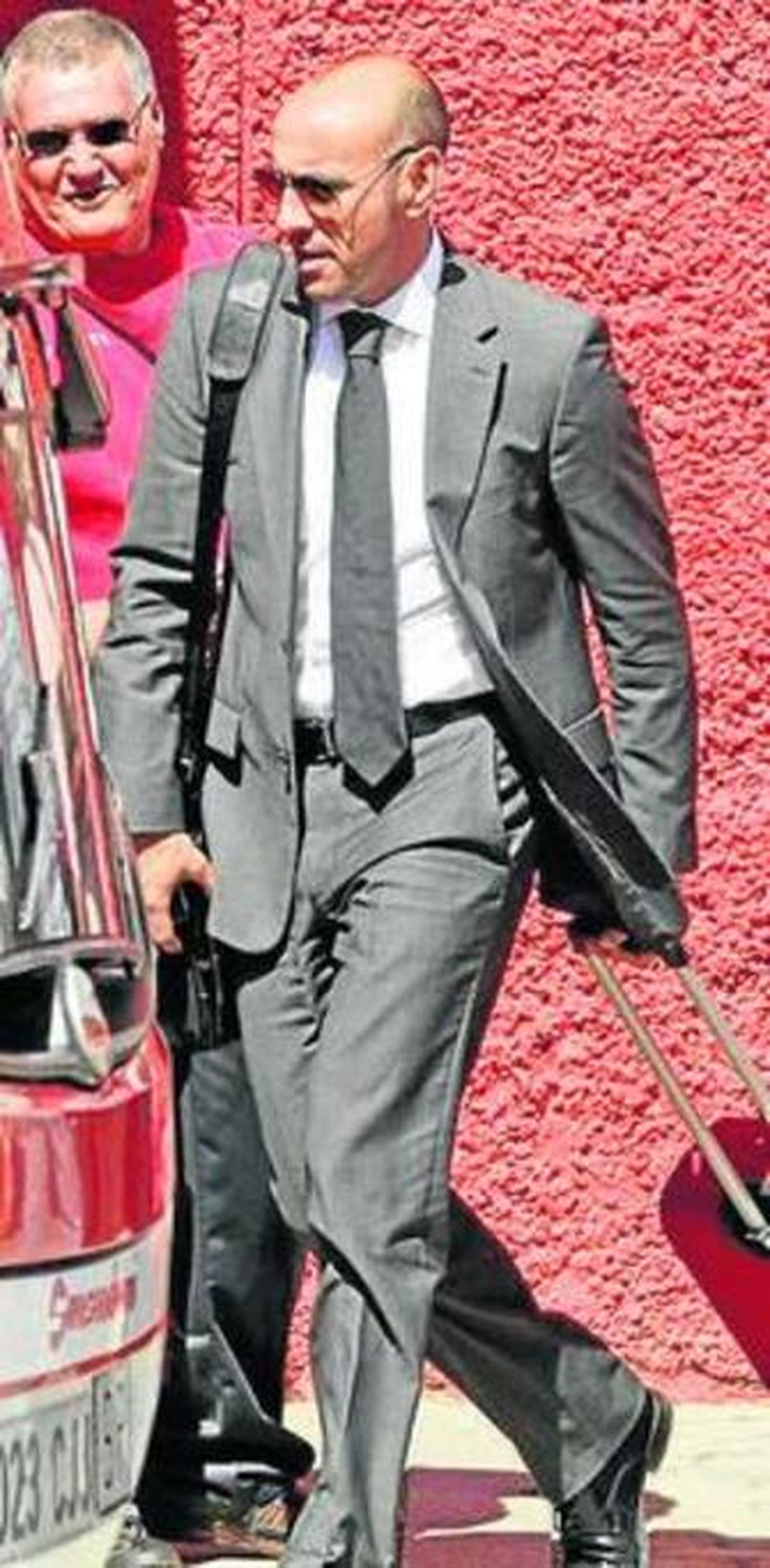 Monchi viajó a Santander.