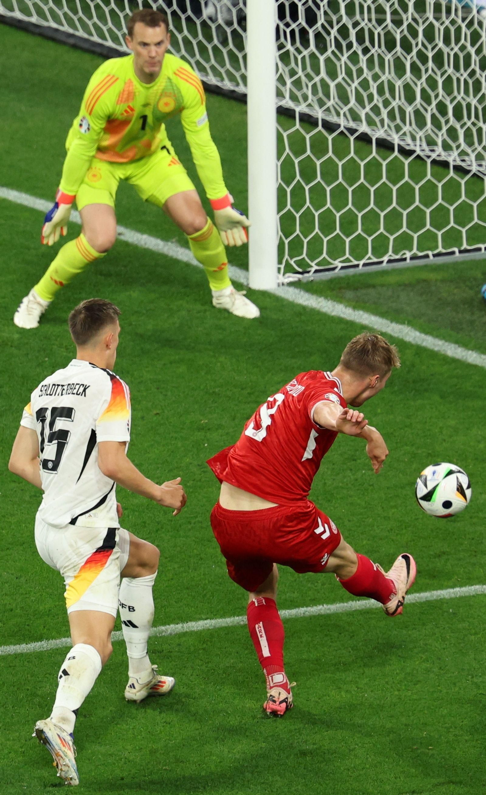 Las mejores fotos del Alemania - Dinamarca