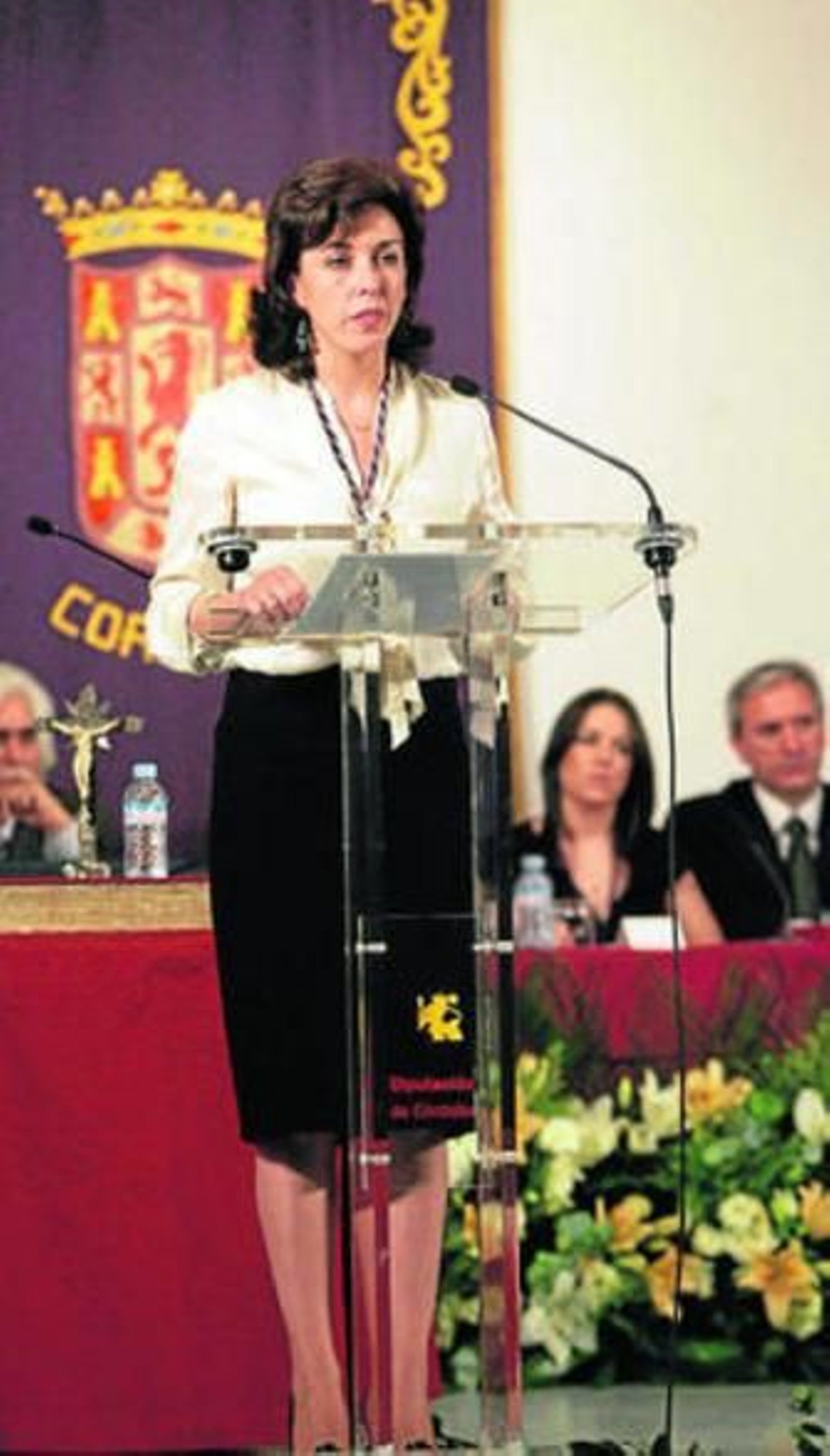 La nueva presidenta provincial, María Luisa Ceballos.