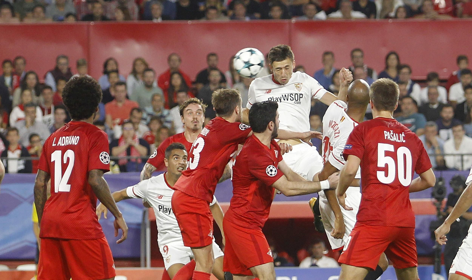 Las imágenes del Sevilla-Spartak