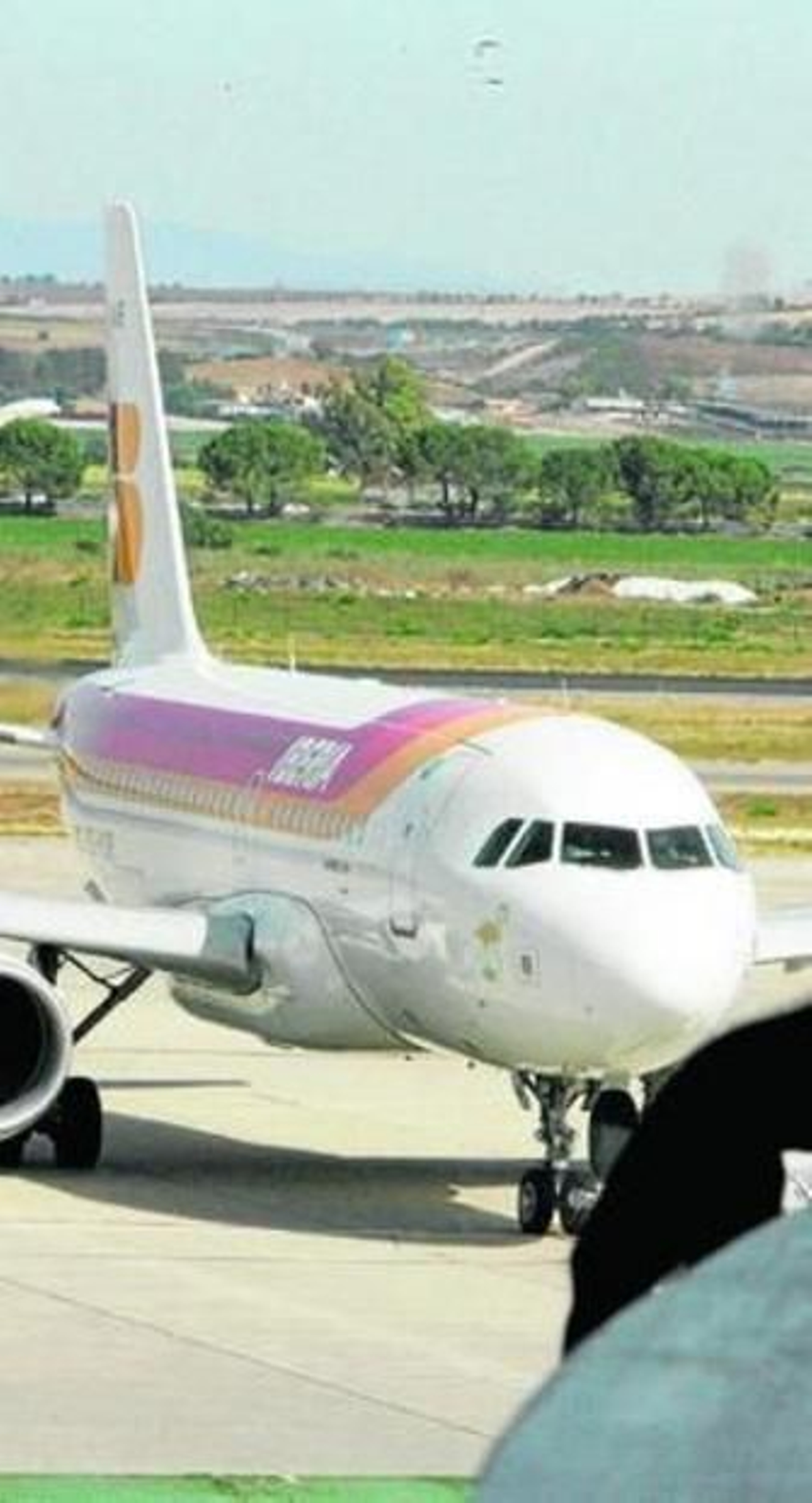 Un avión de Iberia.