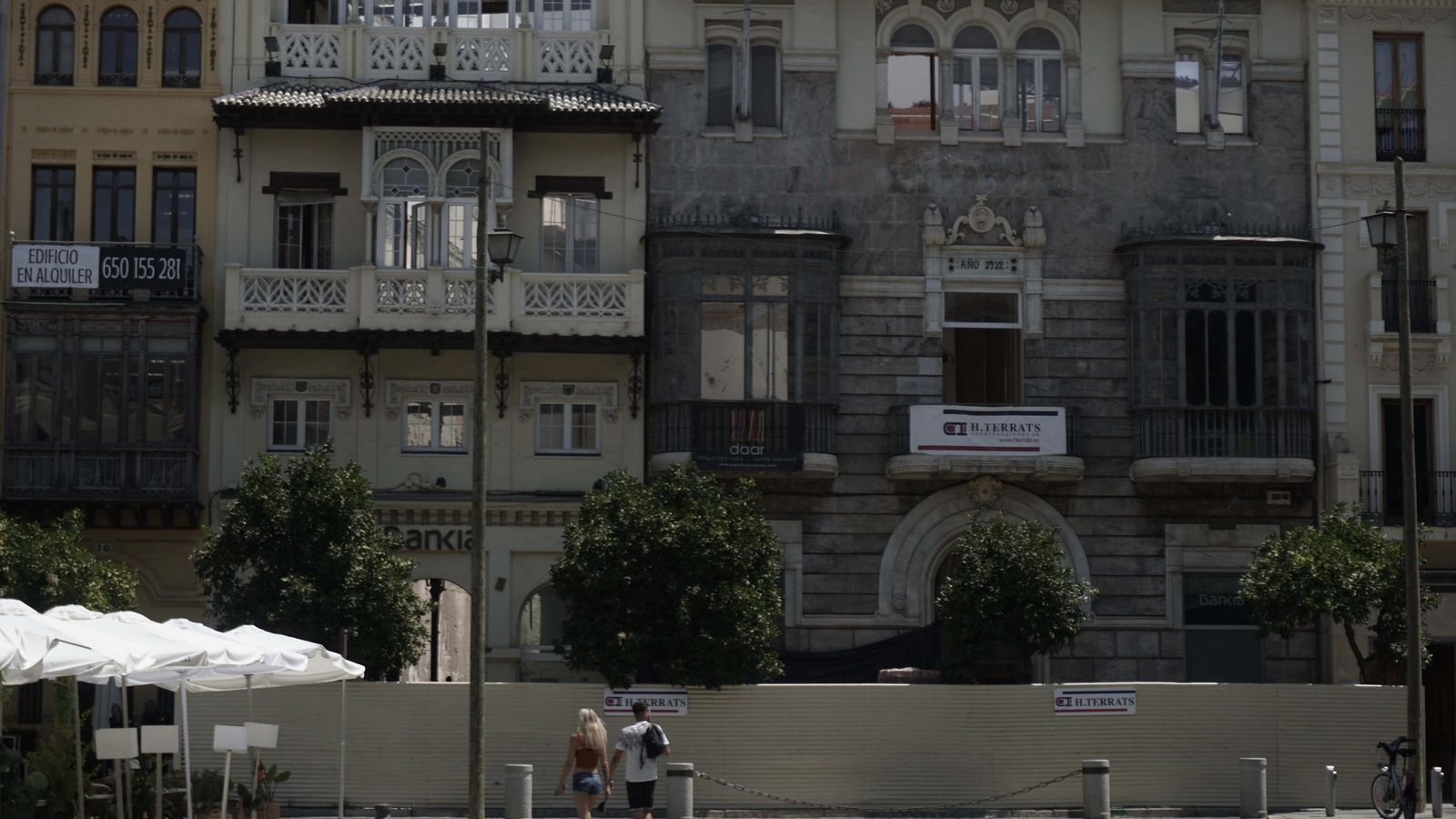 El hotel de cinco estrellas que se construye en la Plaza de San Francisco.