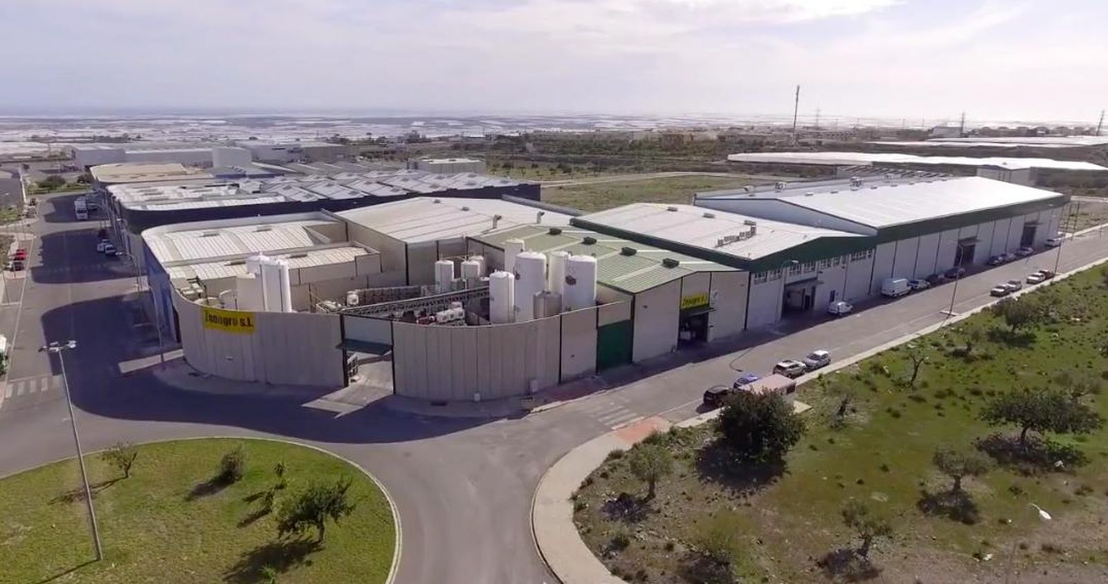 Sede de Zenagro en La Mojonera, una de las firmas beneficiadas por las ayudas de IDEA