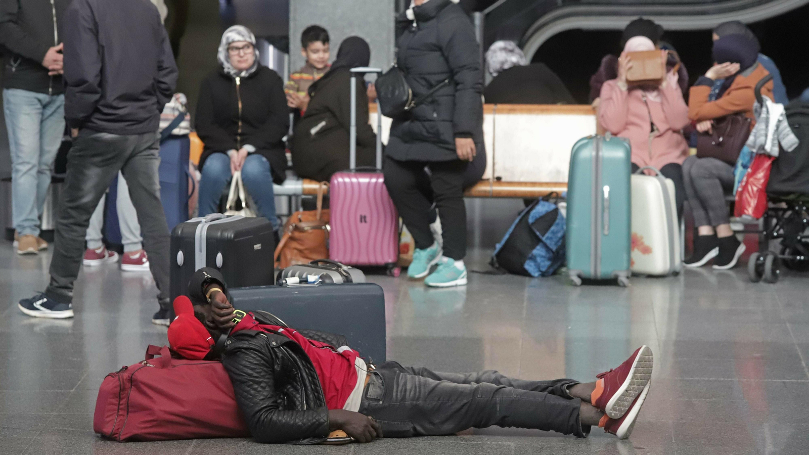 Temporal de levante en Algeciras en imágenes