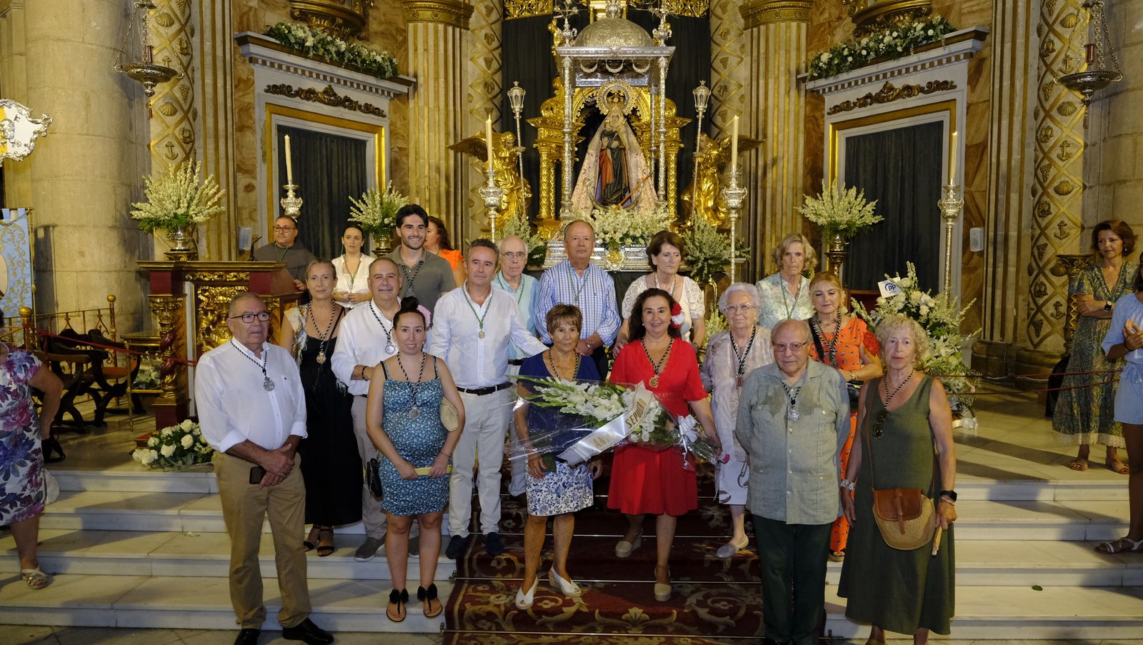 La ofrenda a la Virgen del Mar en imágenes
