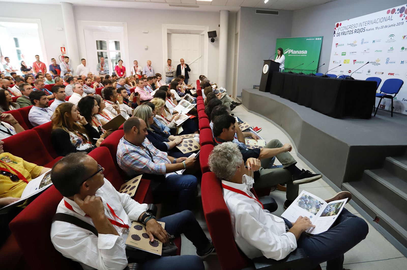 El Congreso Internacional de Frutos Rojos de 2019.